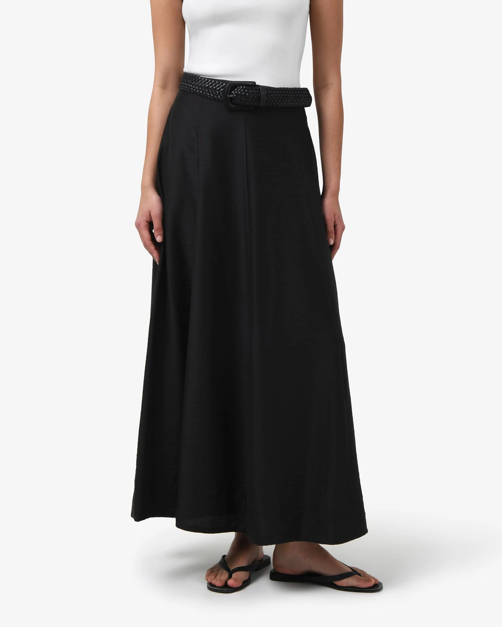 Forcast Clothing - Bellini 2 Panel Maxi Skirt 