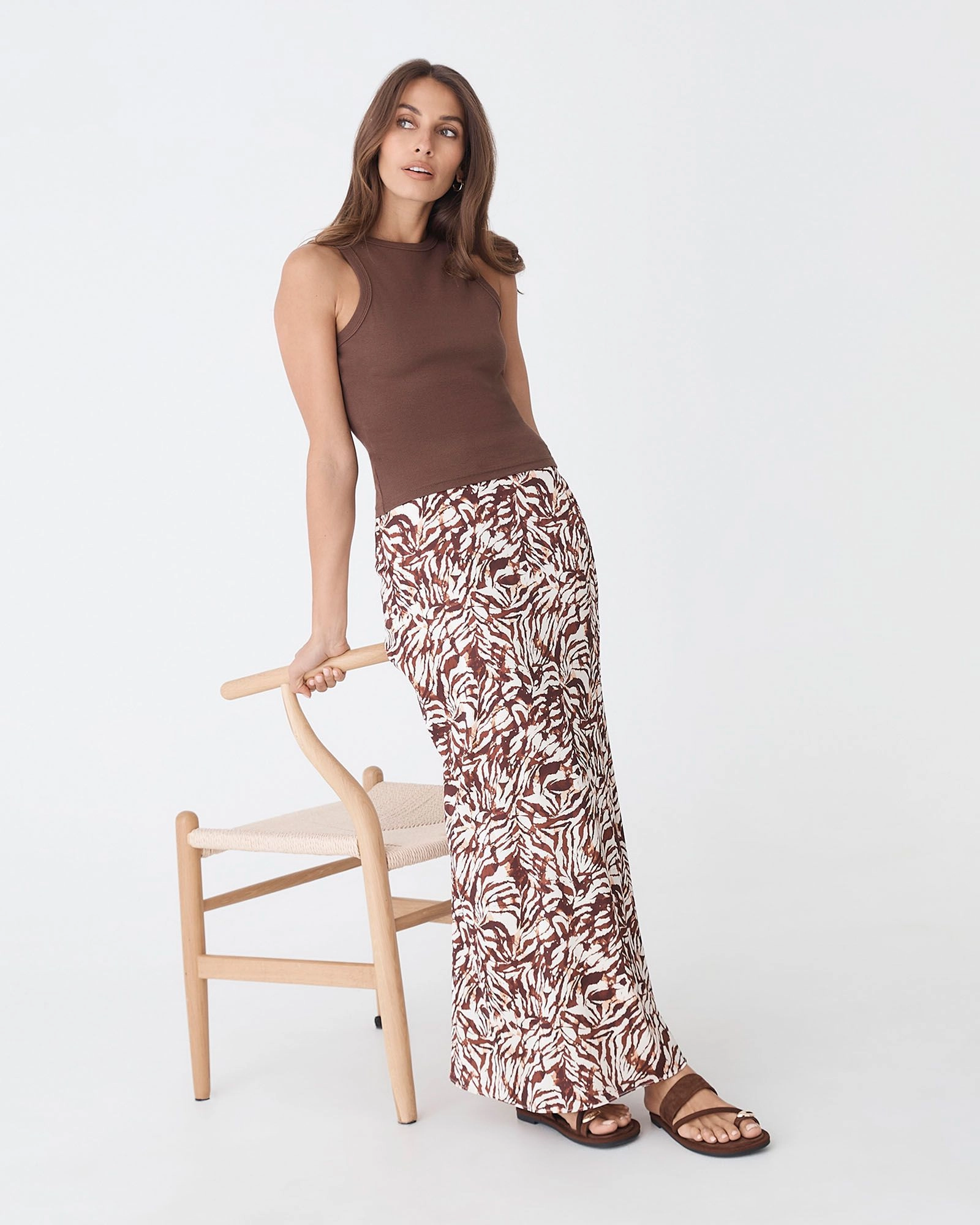 Forcast Clothing - Zuhara Column Skirt