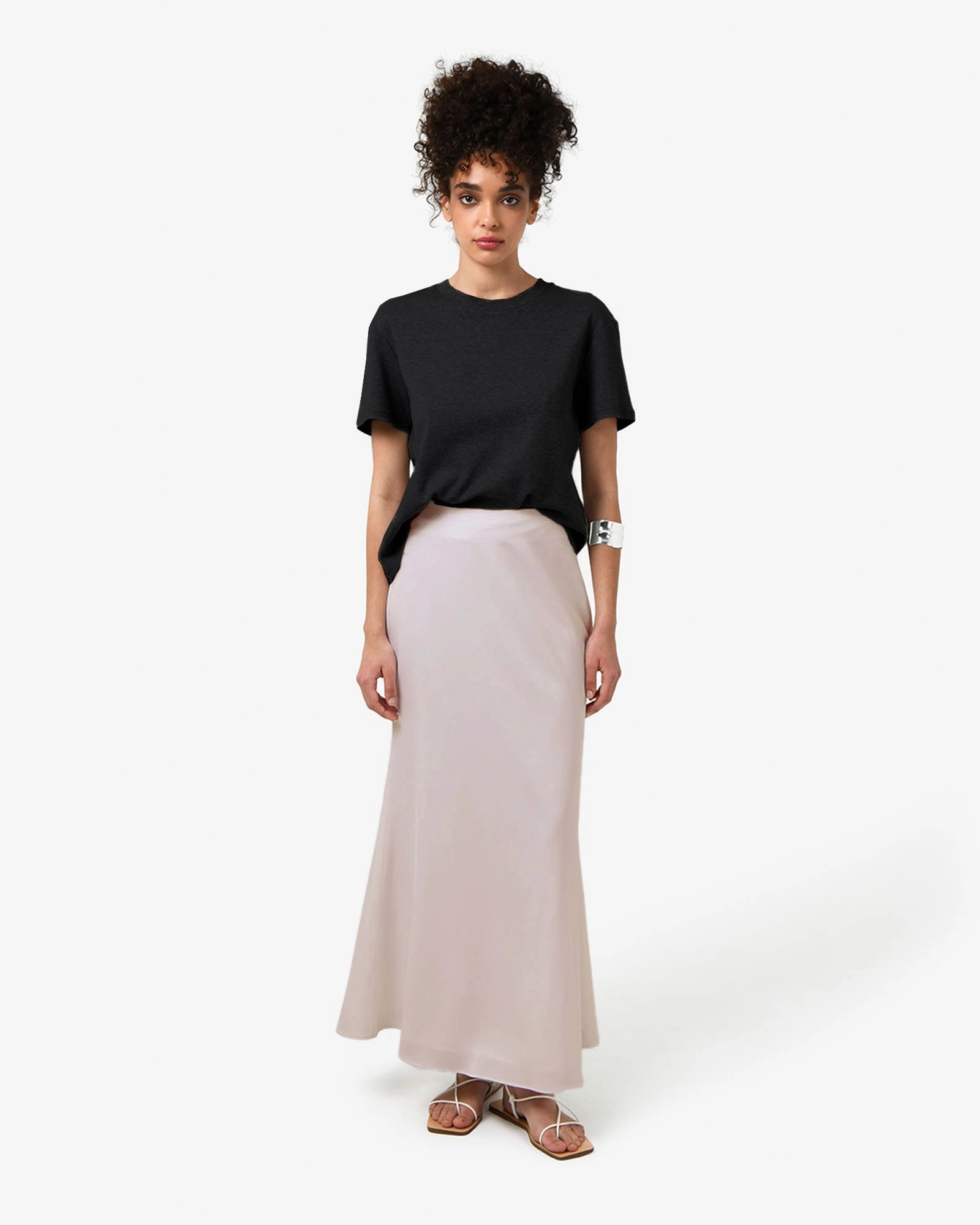 Forcast Clothing - Leigh Flared Maxi Skirt