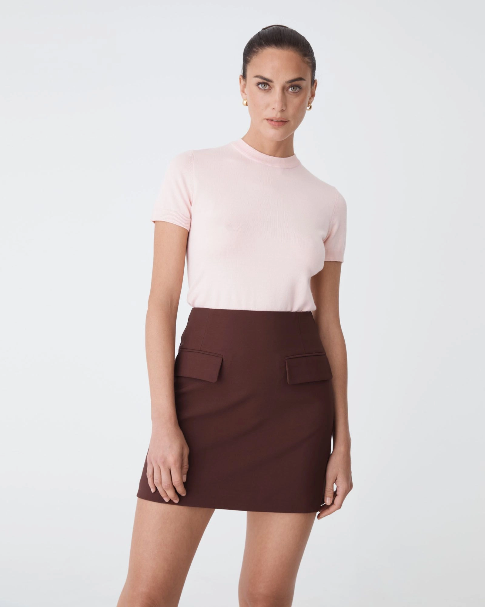 Forcast Clothing - Kinsley Tailored Mini Skirt