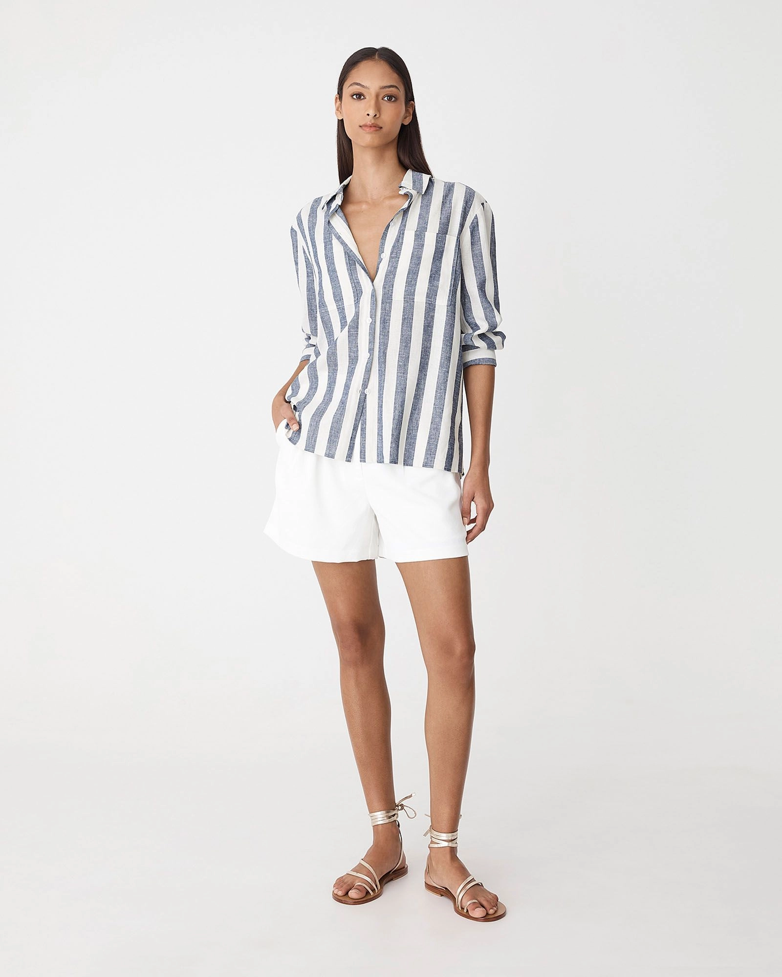 Forcast Clothing - Ikaria Linen Blend Shirt