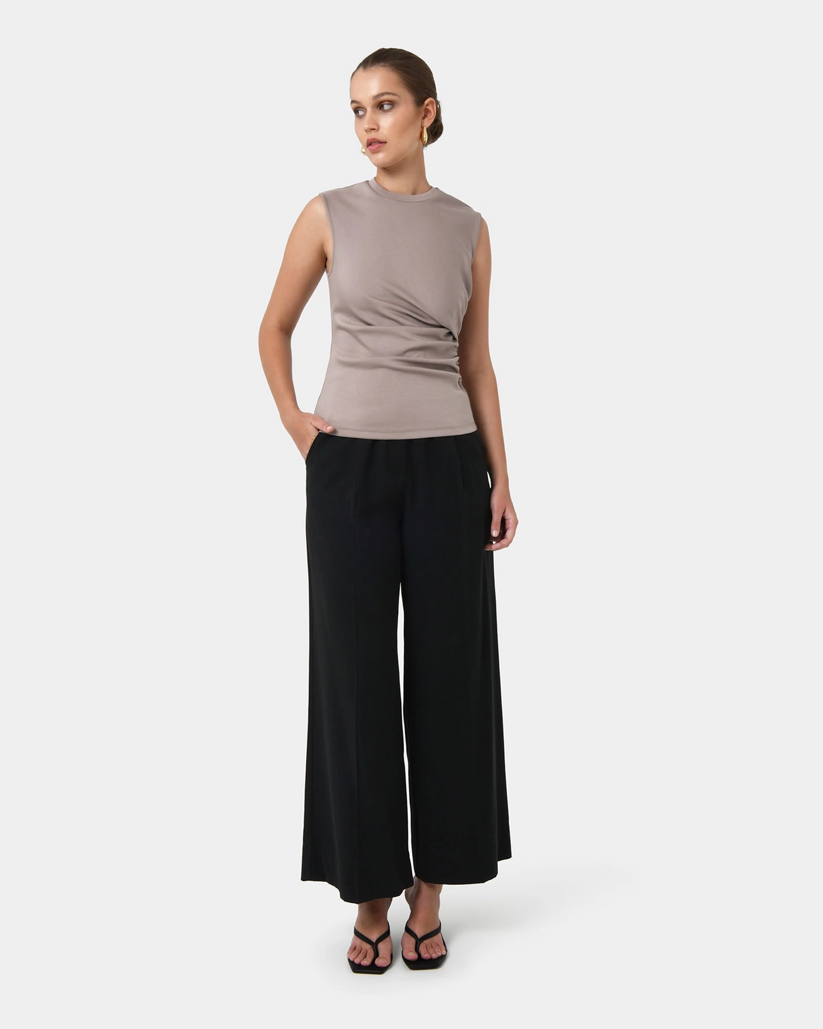 Forcast Clothing - Lulu Ruched Top