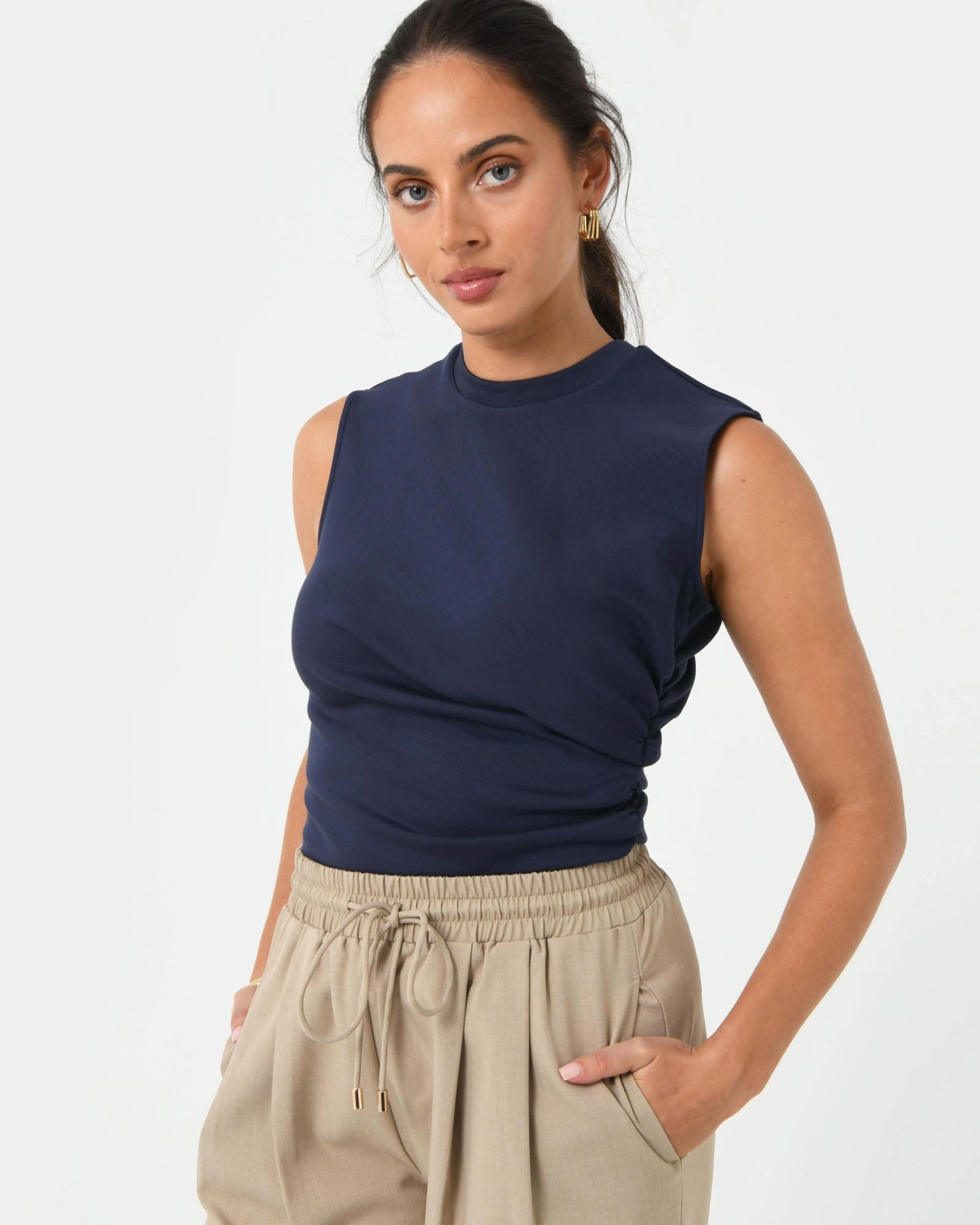 Forcast Clothing - Lulu Ruched Top