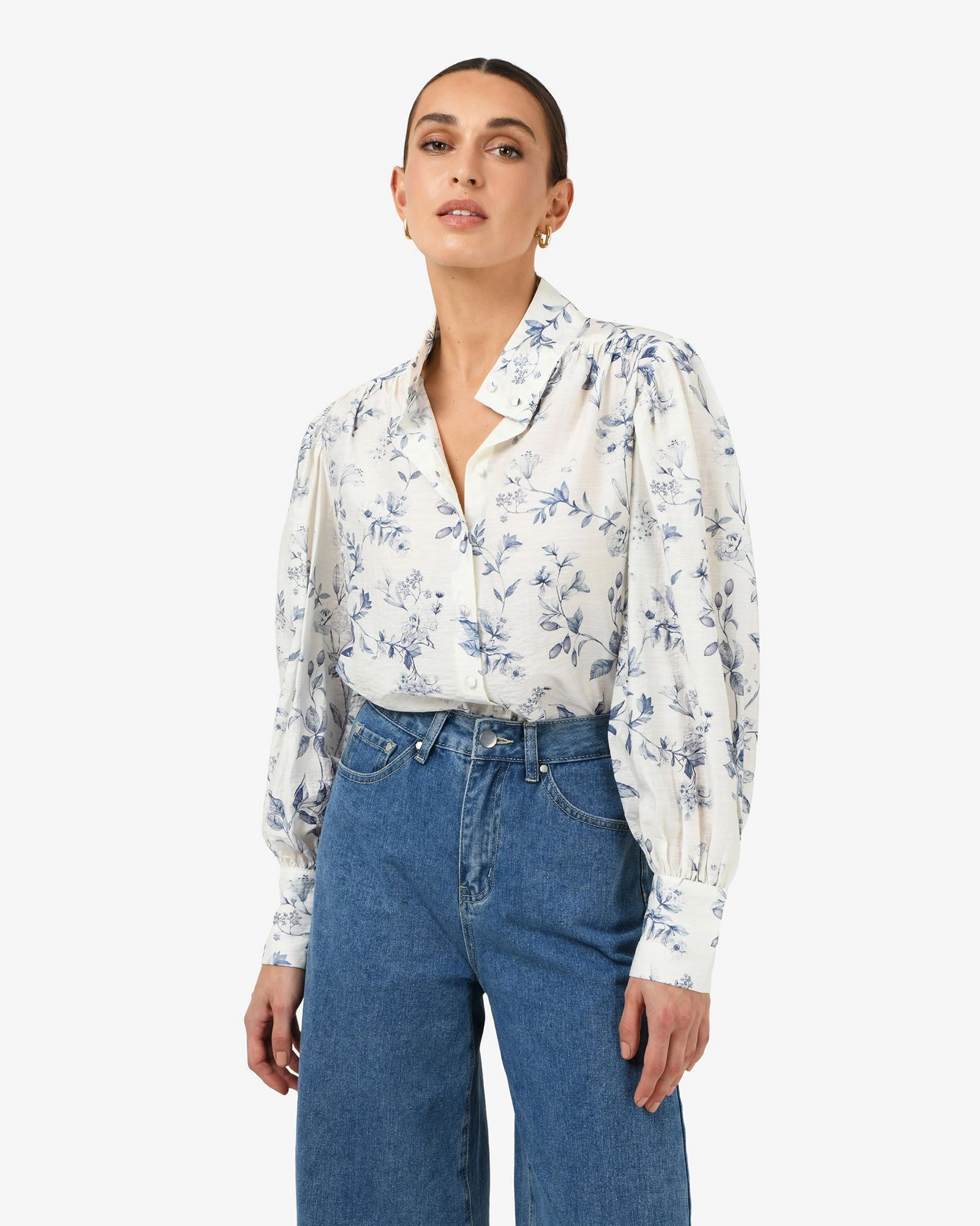 Forcast Clothing - Jasmine Floral Blouse