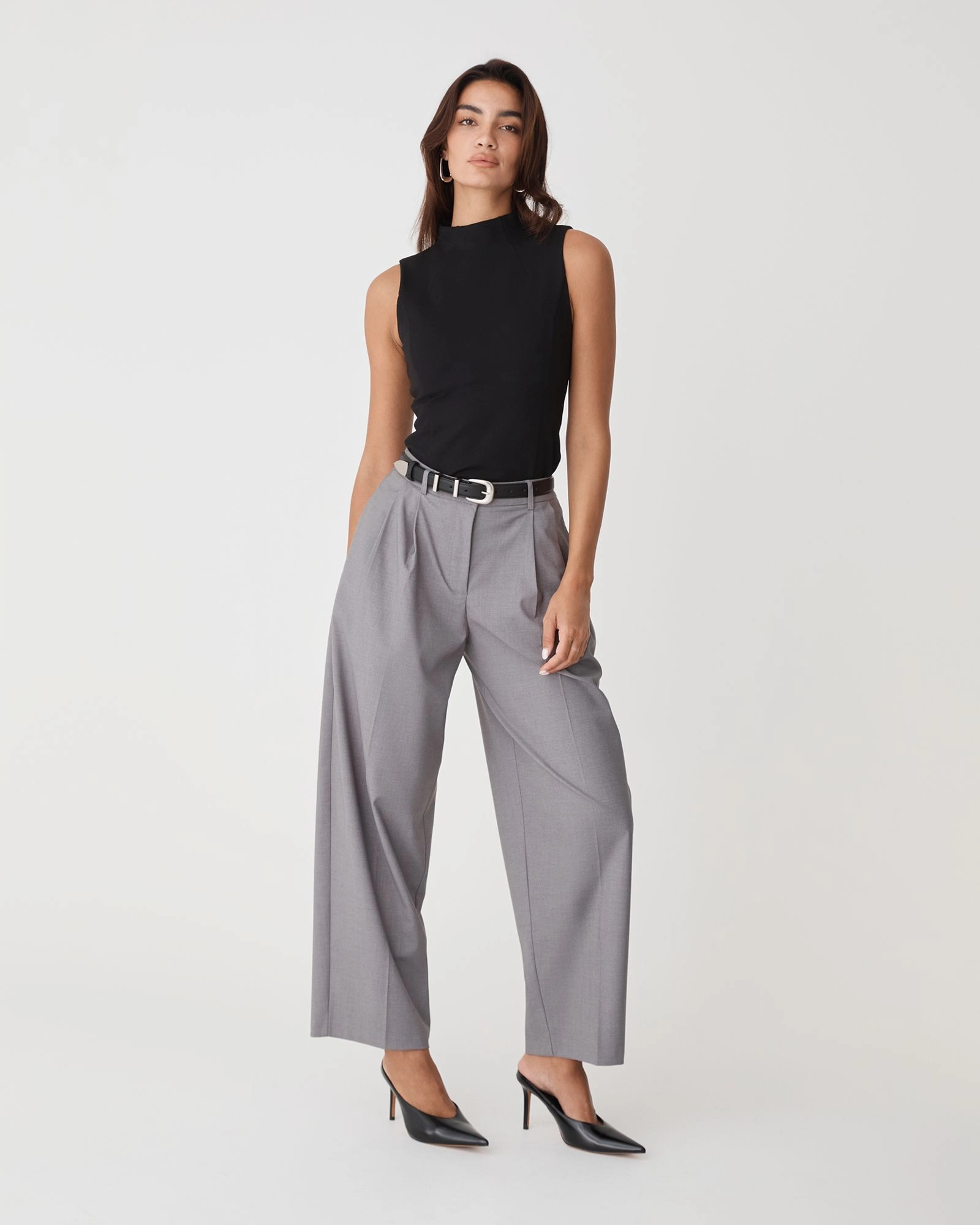 Forcast Clothing - Finnley Structured Ponte Top