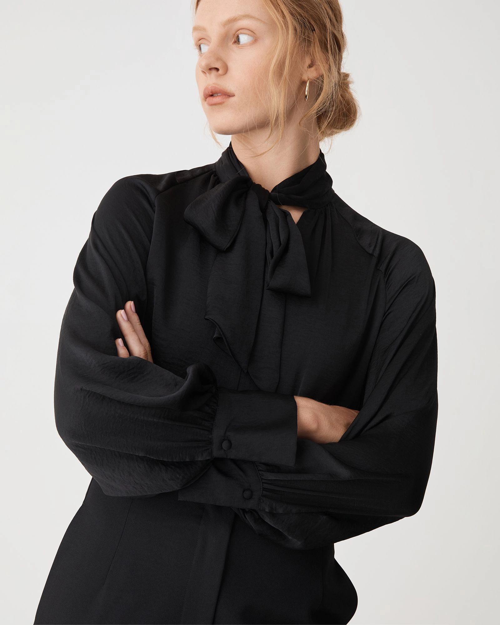 Forcast Clothing - Sienna Pussybow Blouse