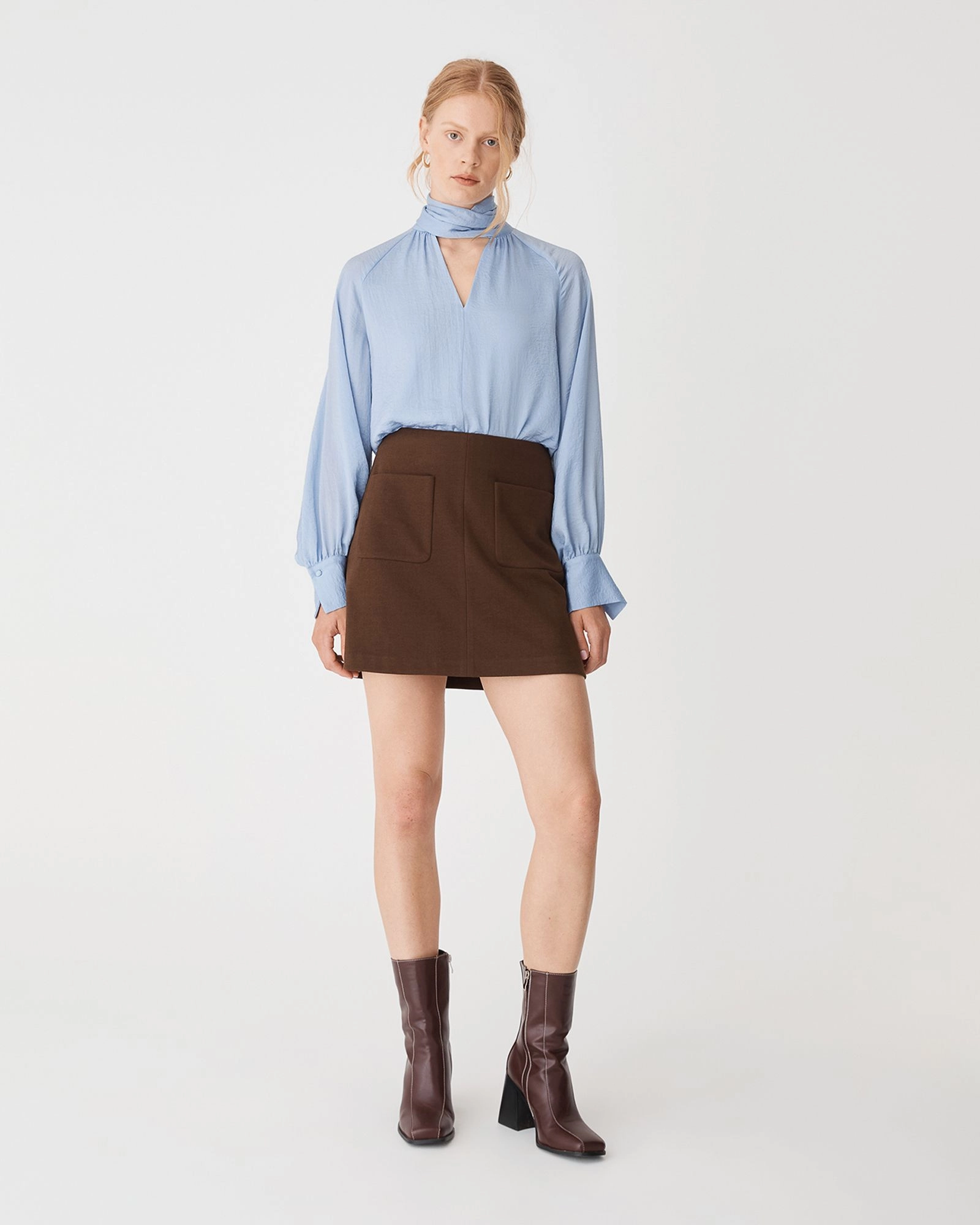 Forcast Clothing - Sienna Pussybow Blouse