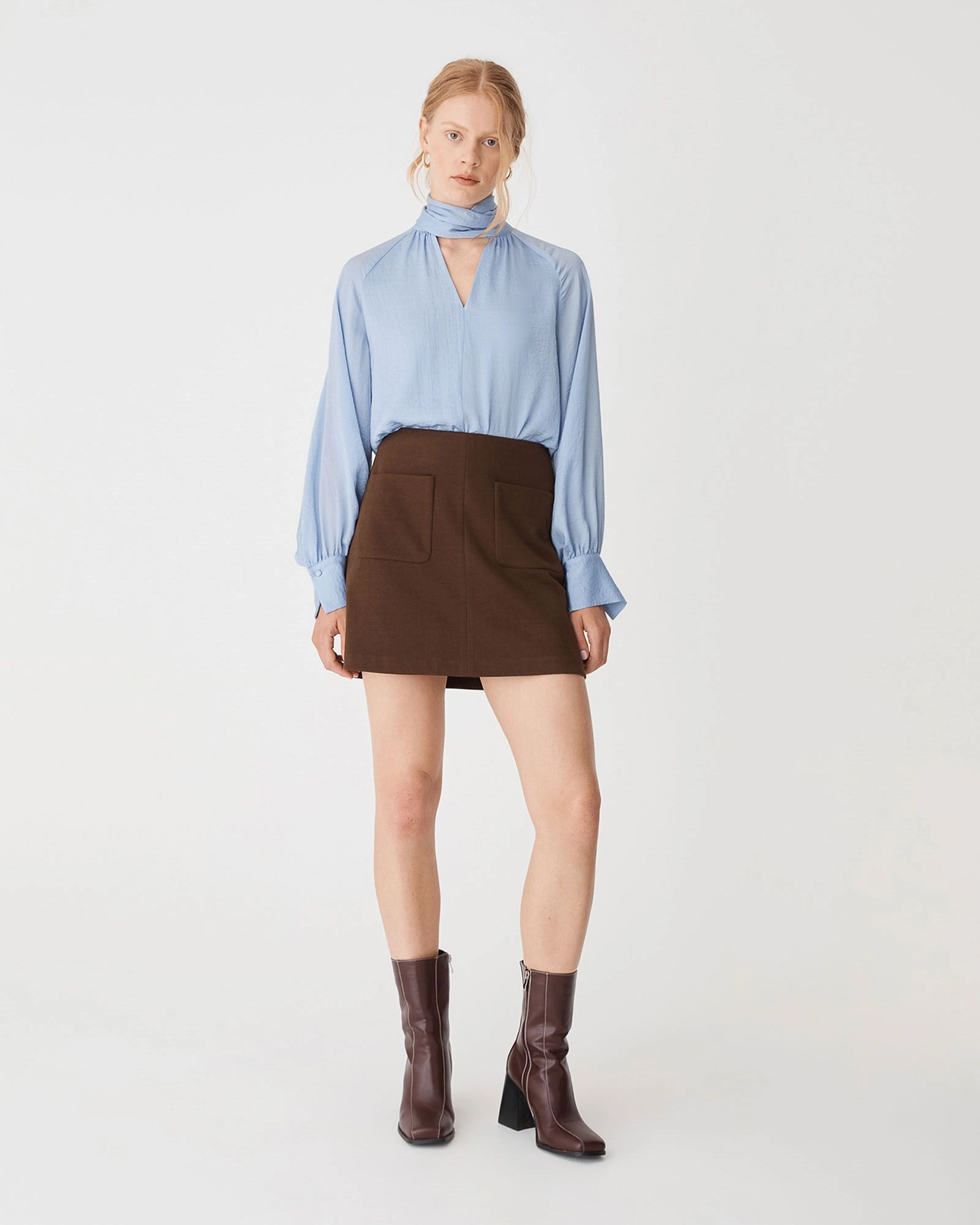 Forcast Clothing - Sienna Pussybow Blouse