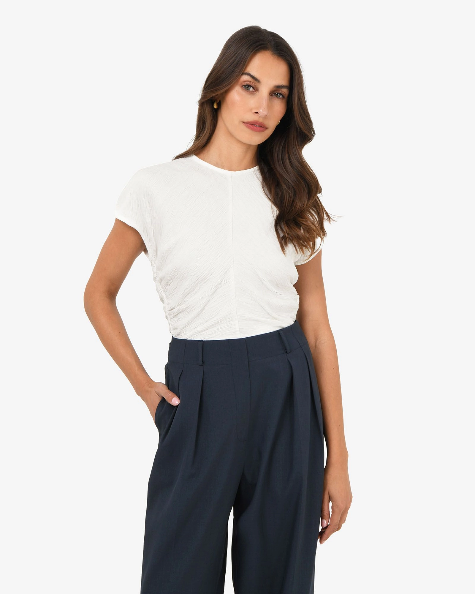 Forcast Clothing - Pricilla Draped Top
