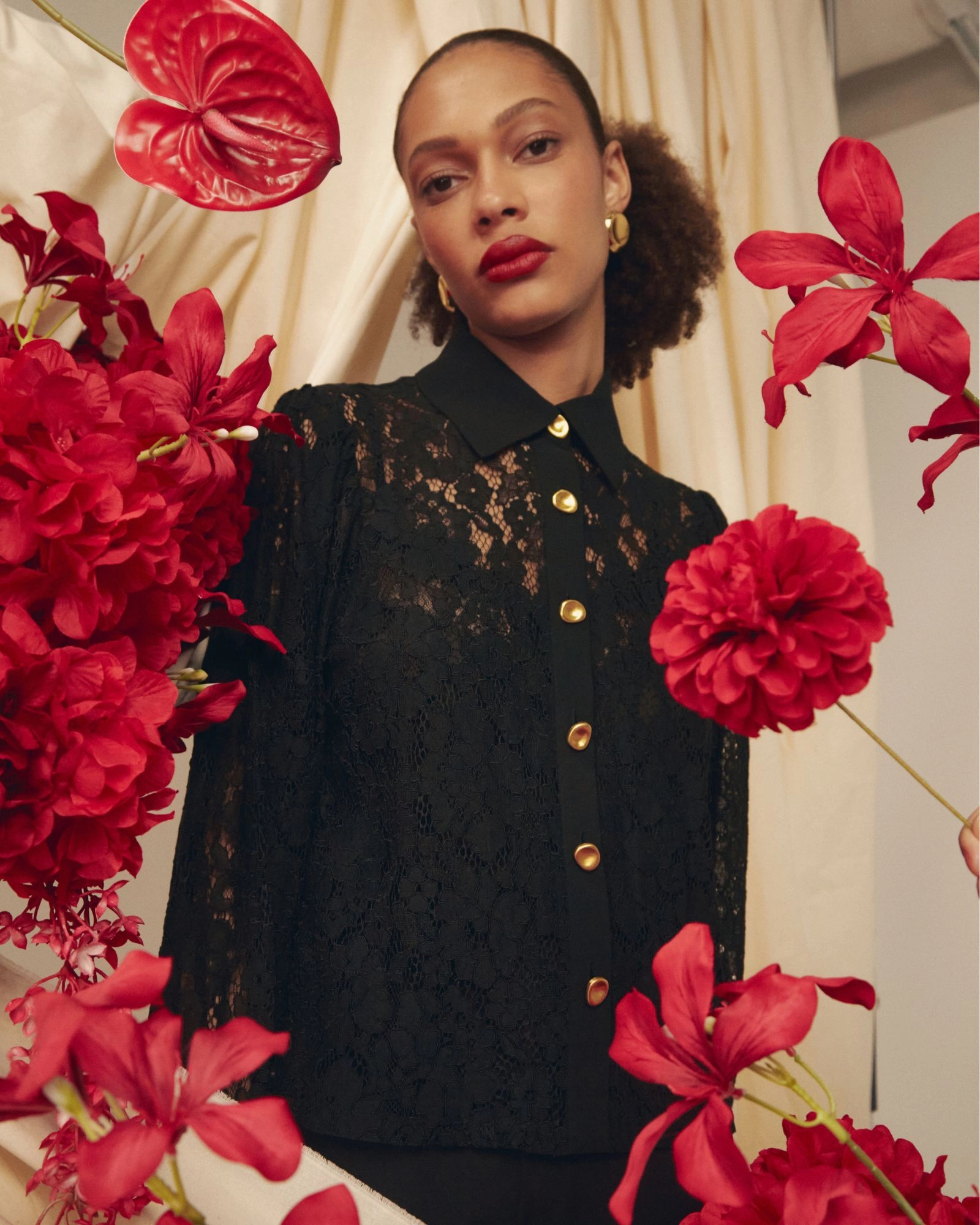 Forcast Clothing - Kennedy Lace Shirt