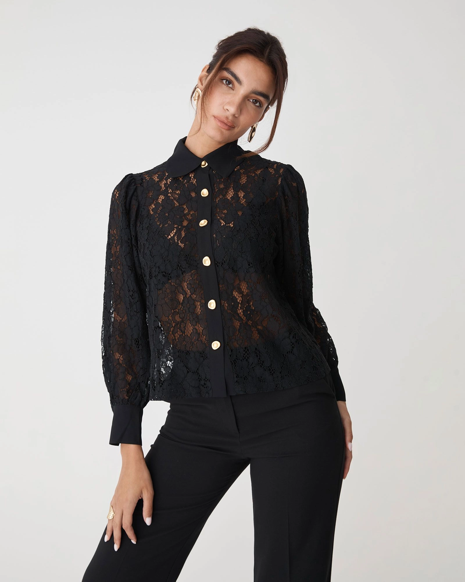 Forcast Clothing - Kennedy Lace Shirt