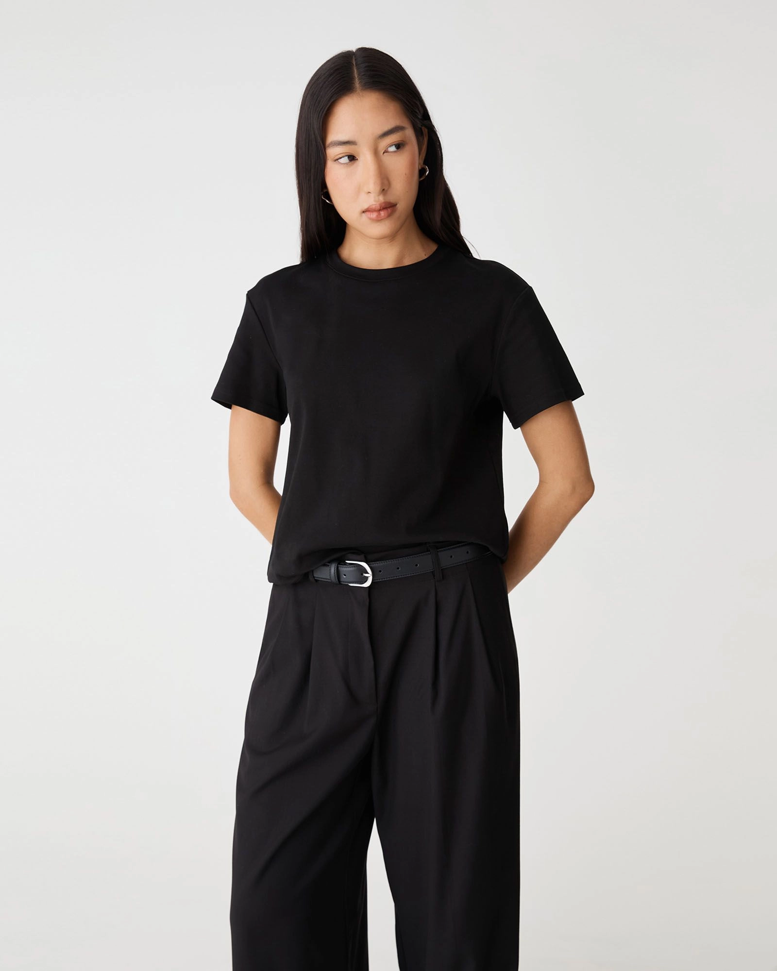 Forcast Clothing - May Relaxed Cotton T-Shirt