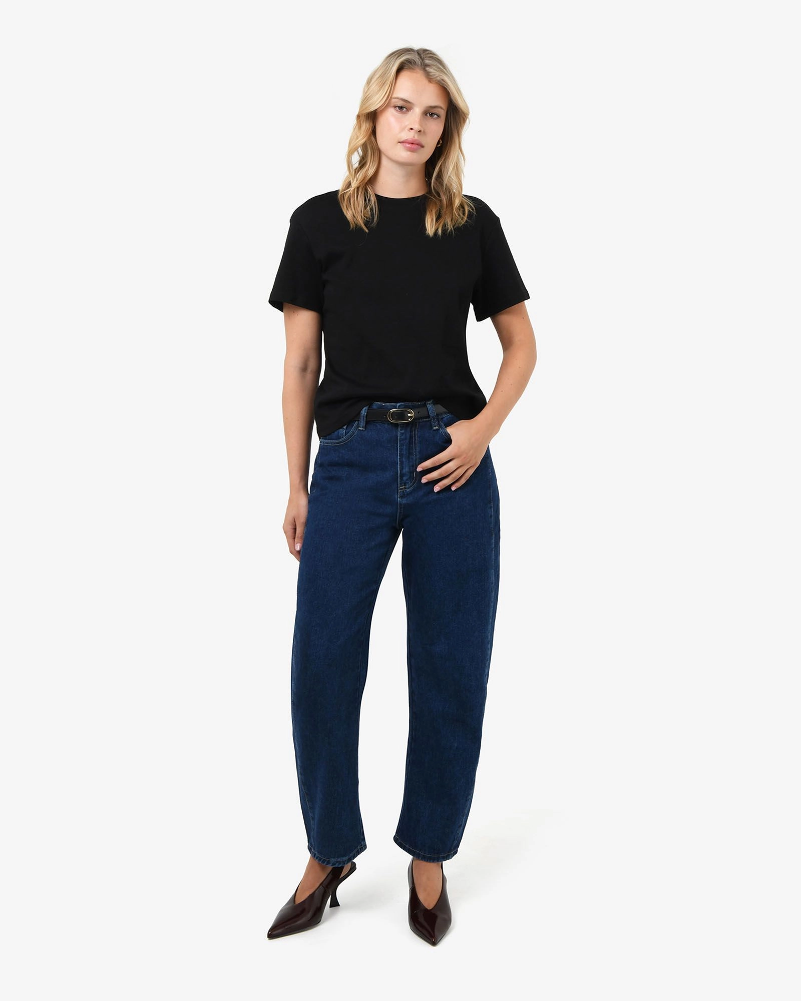 Forcast Clothing - May Relaxed Cotton T-Shirt