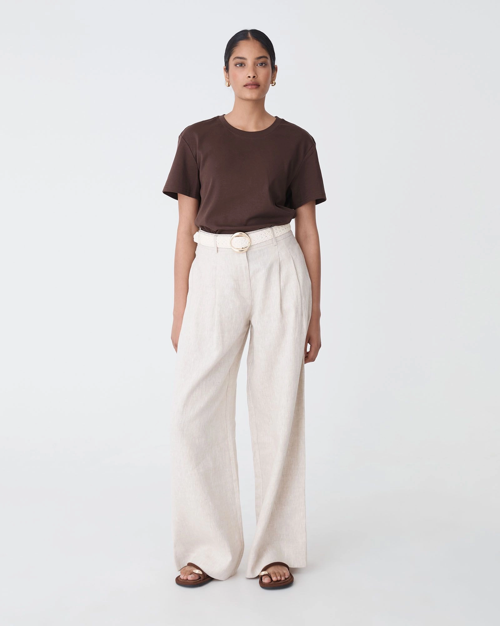 Forcast Clothing - May Relaxed Cotton T-Shirt