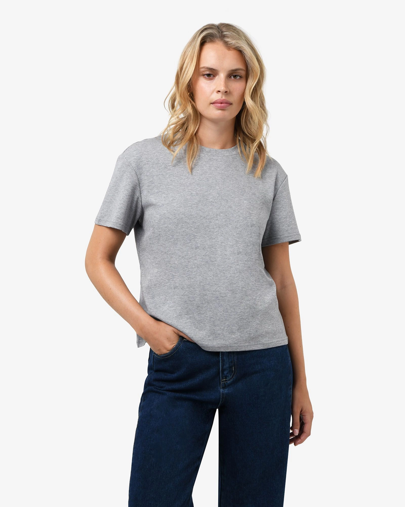 Forcast Clothing - May Relaxed Cotton T-Shirt