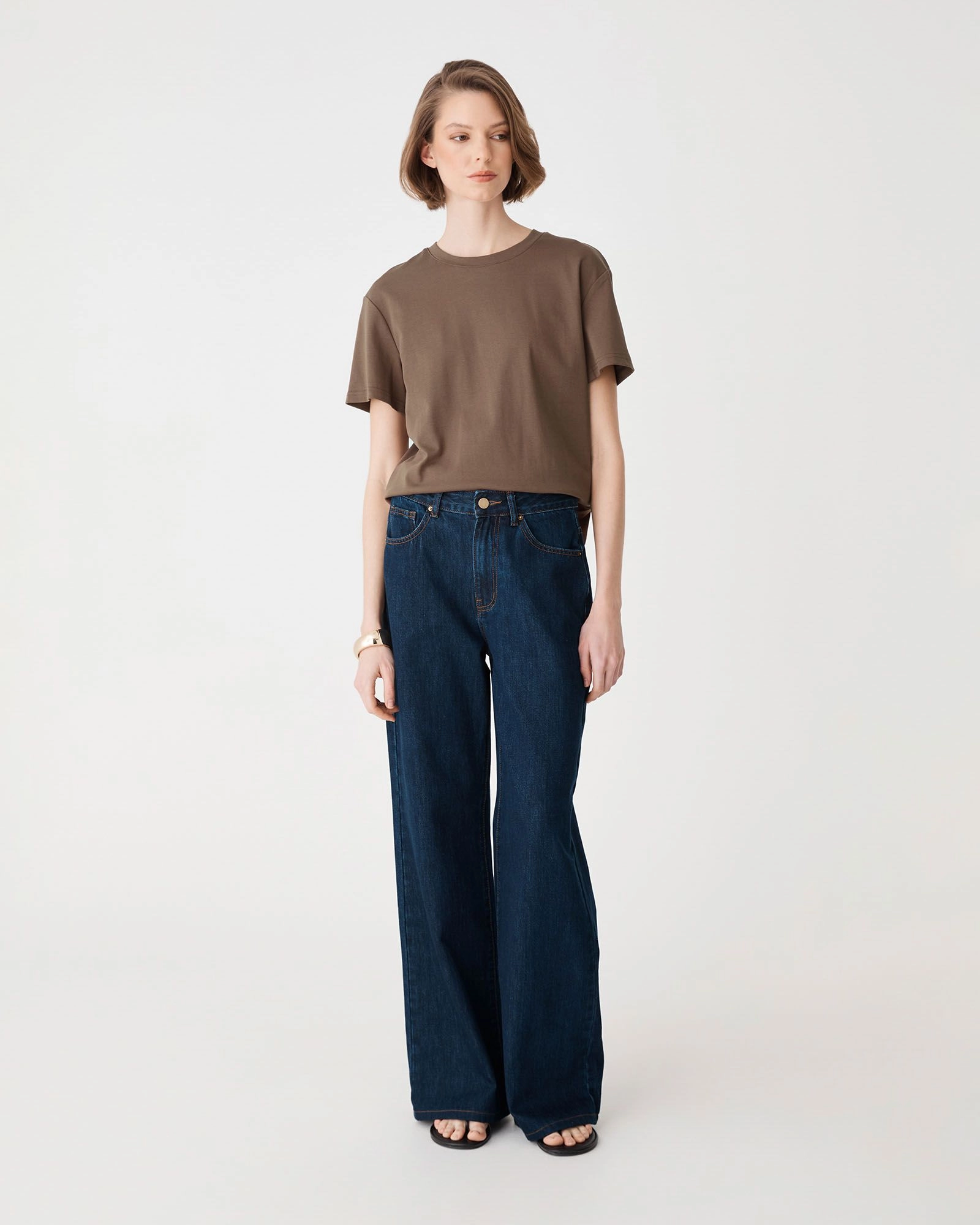 Forcast Clothing - May Relaxed Cotton T-Shirt