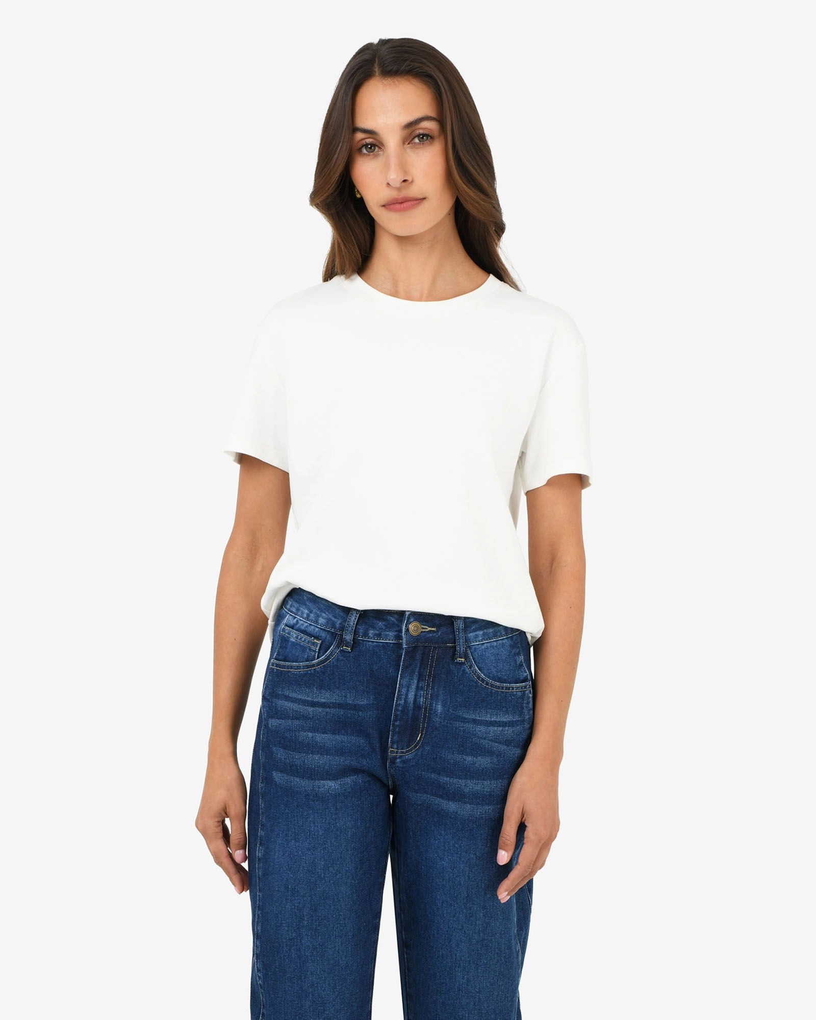 Forcast Clothing - May Relaxed Cotton T-Shirt