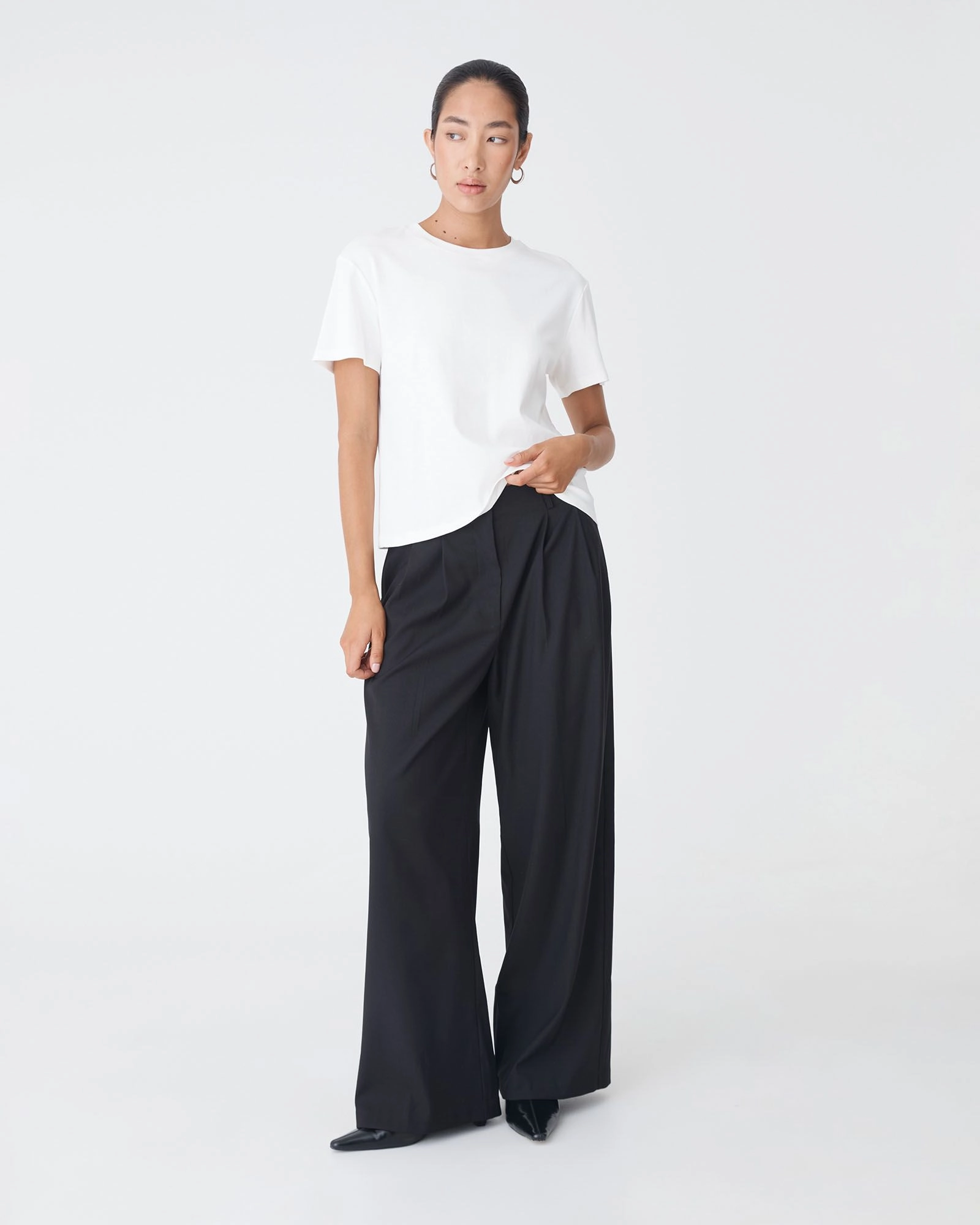 Forcast Clothing - May Relaxed Cotton T-Shirt