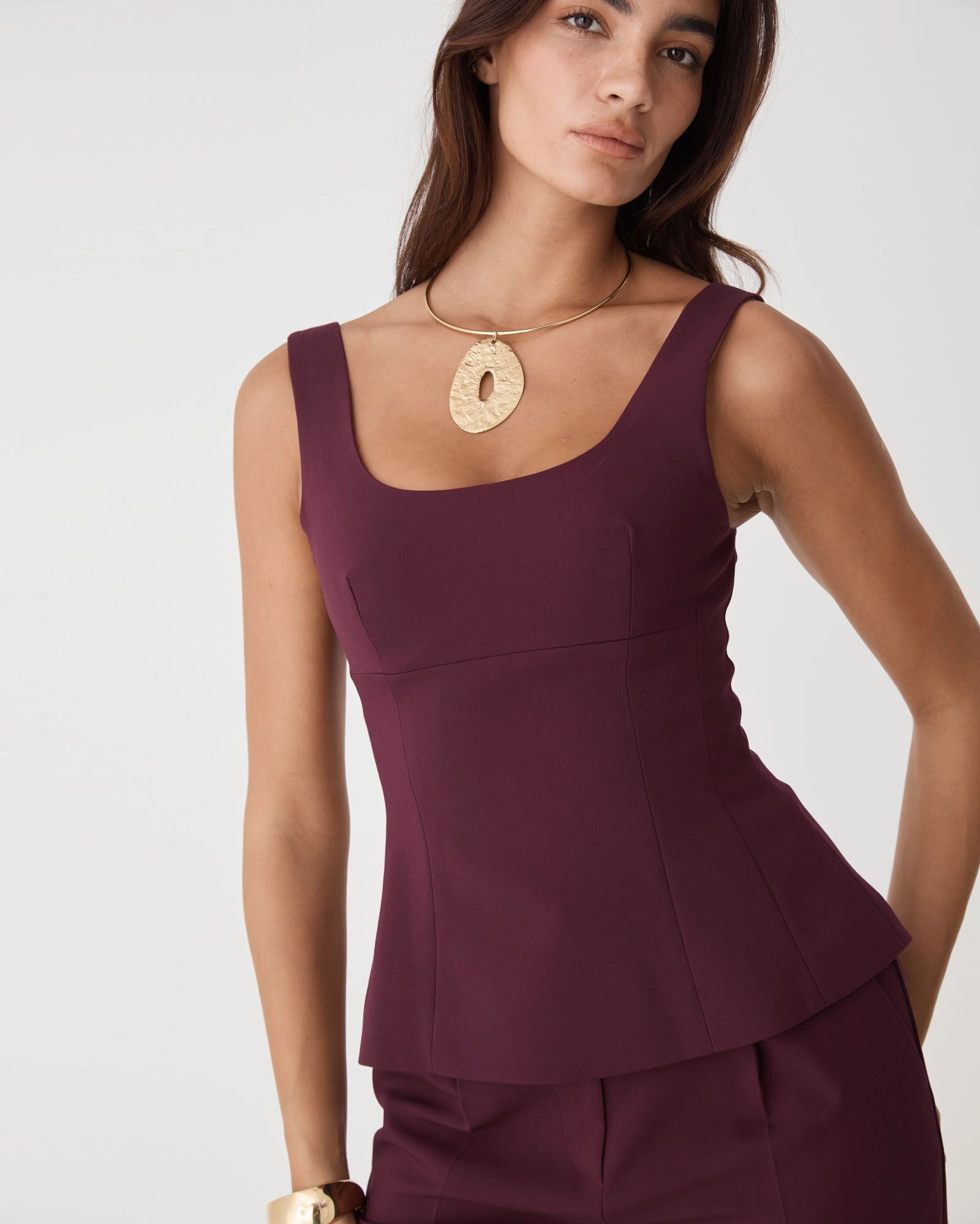 Forcast Clothing - Nikki Peplum Top