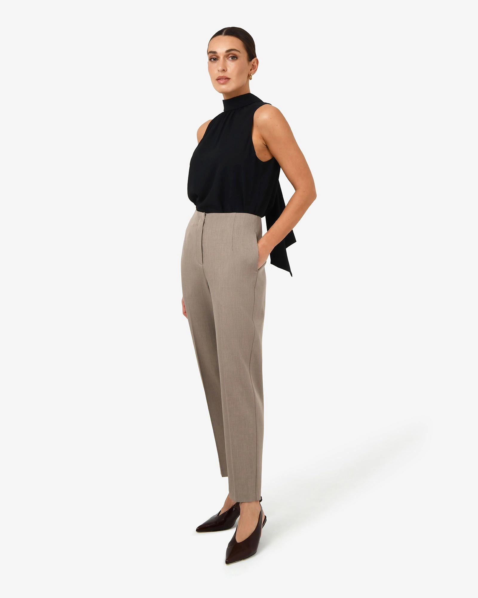 Forcast Clothing - Maria Gathered Top