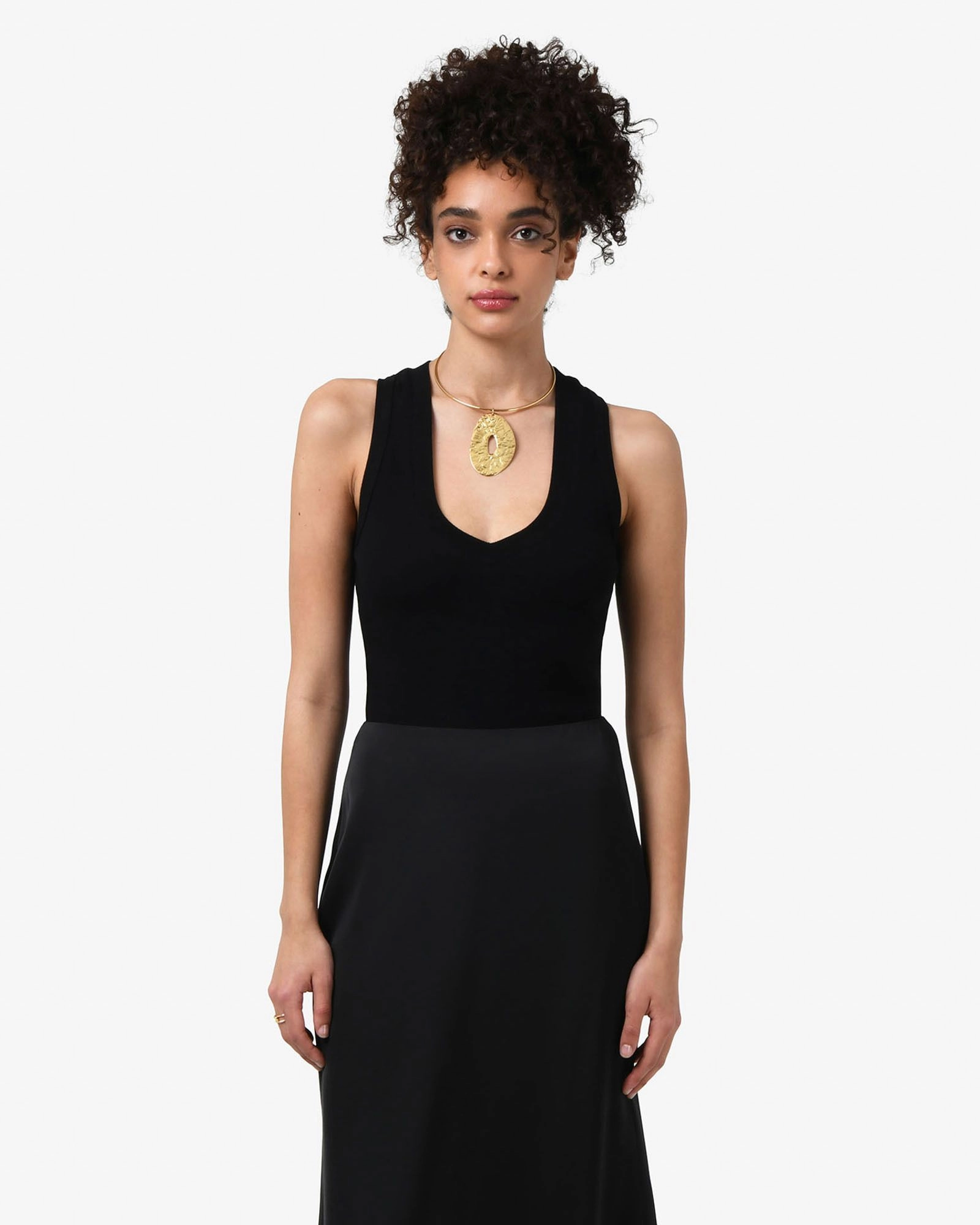 Forcast Clothing - Devon V-Neck Singlet