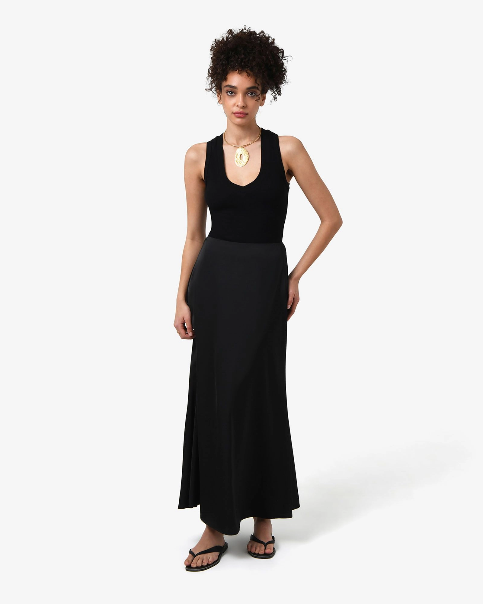 Forcast Clothing - Devon V-Neck Singlet