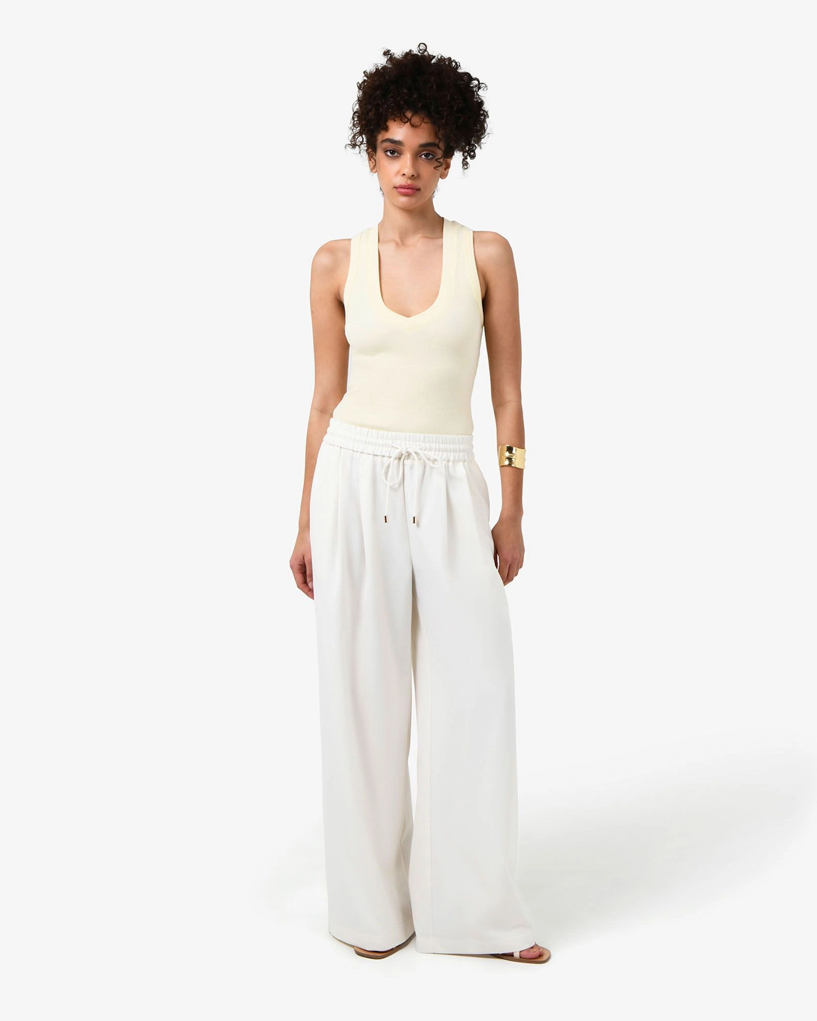 Forcast Clothing - Devon V-Neck Singlet