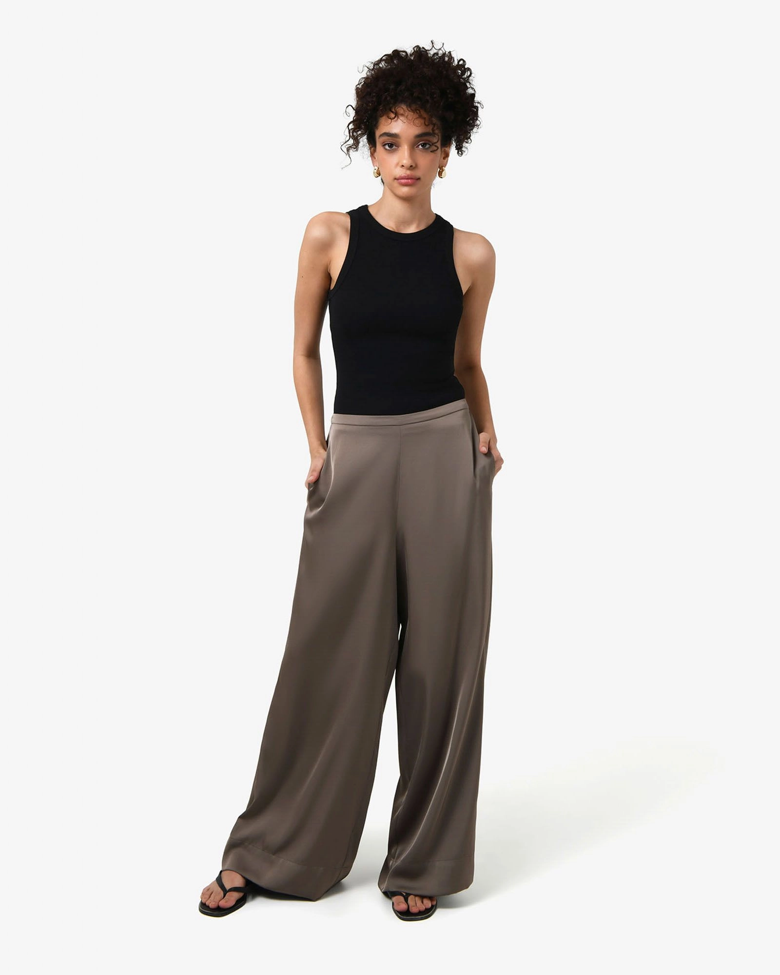 Forcast Clothing - Devon Cotton Blend Singlet