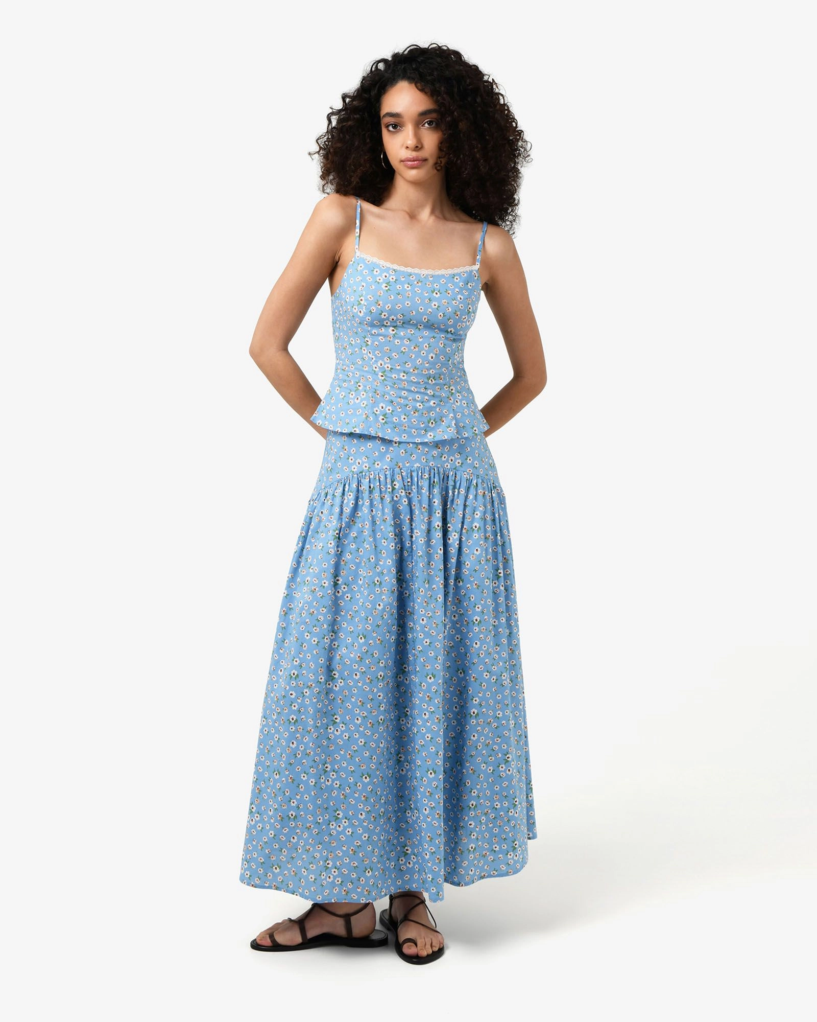 Forcast Clothing - Alisa Cami Floral Top