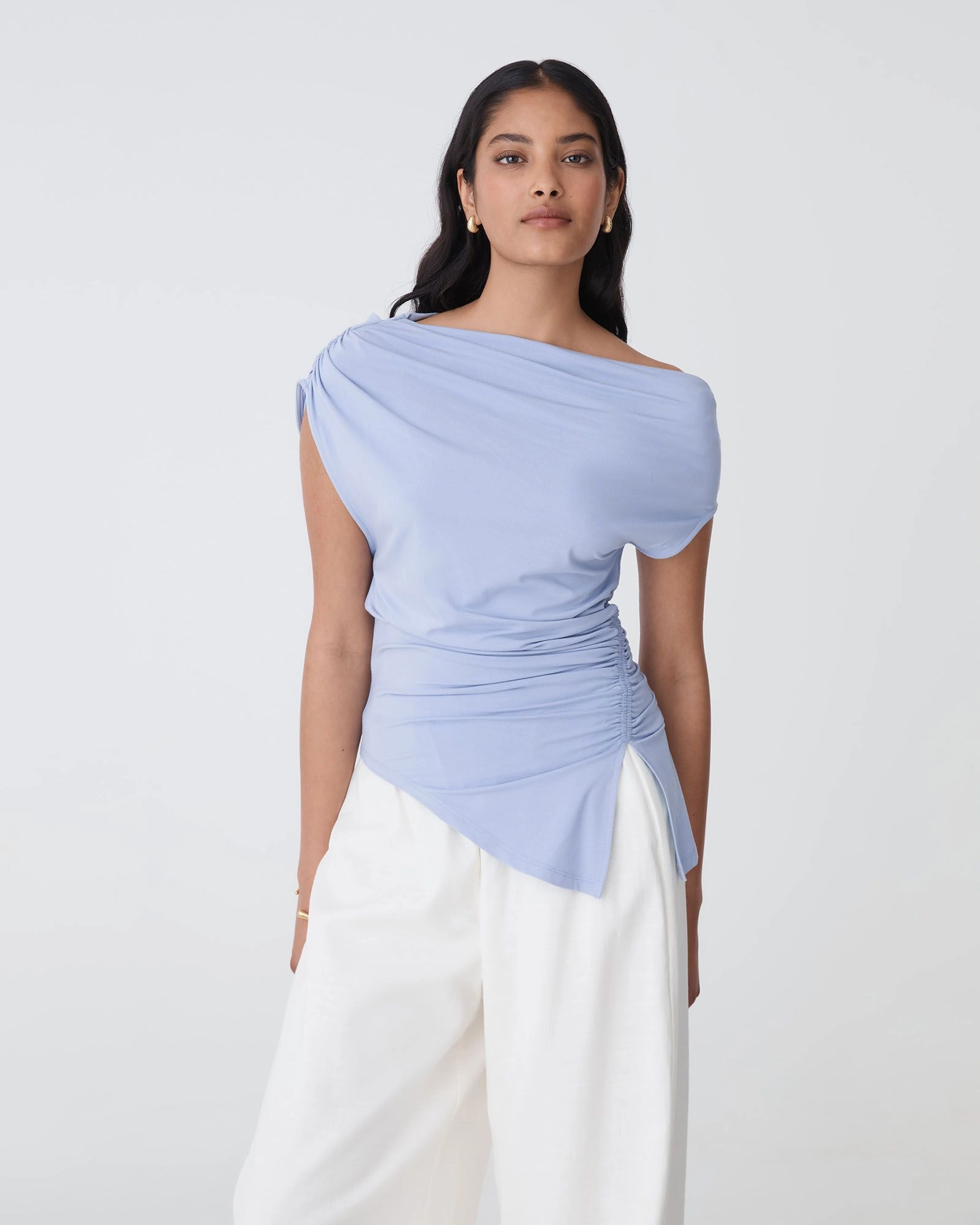 Forcast Clothing - Keeley Bamboo Split Hem Top