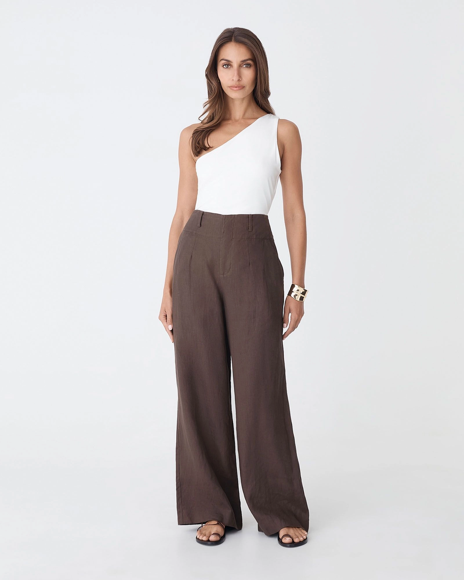 Forcast Clothing - Holly Bamboo One Shoulder Top