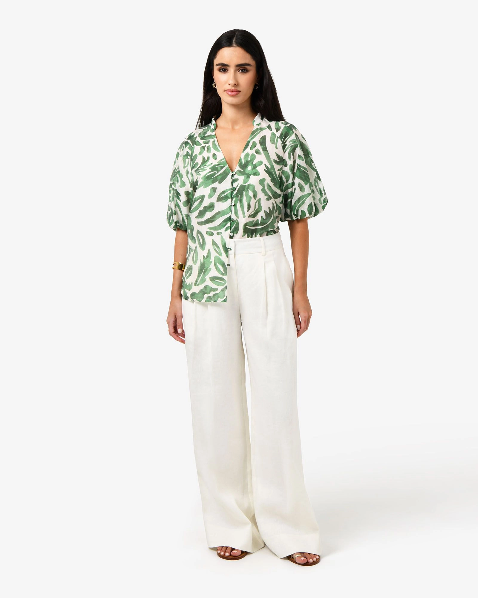 Forcast Clothing - Tallulah Puff Sleeve Top