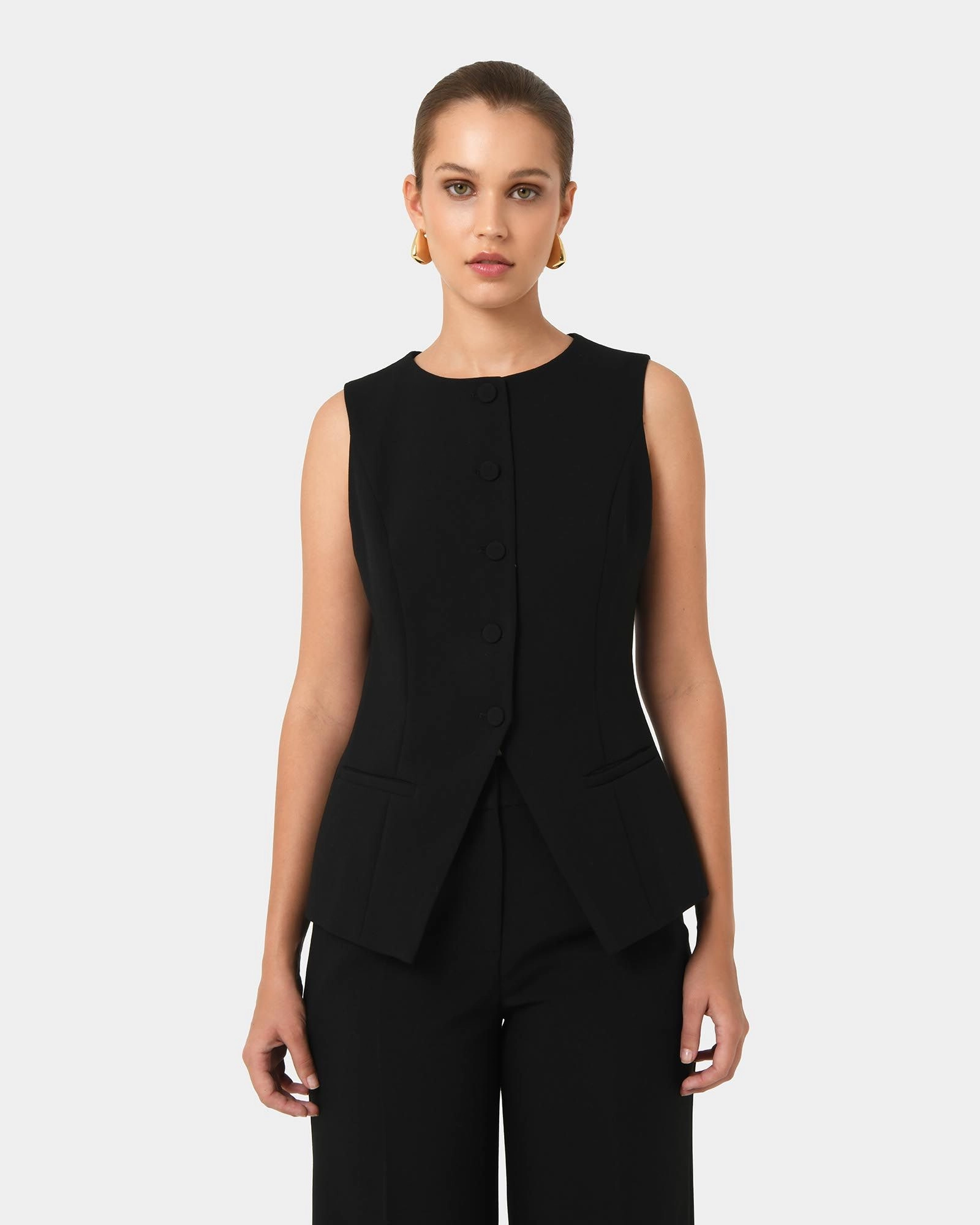 Forcast Clothing - Nikki Longline Vest
