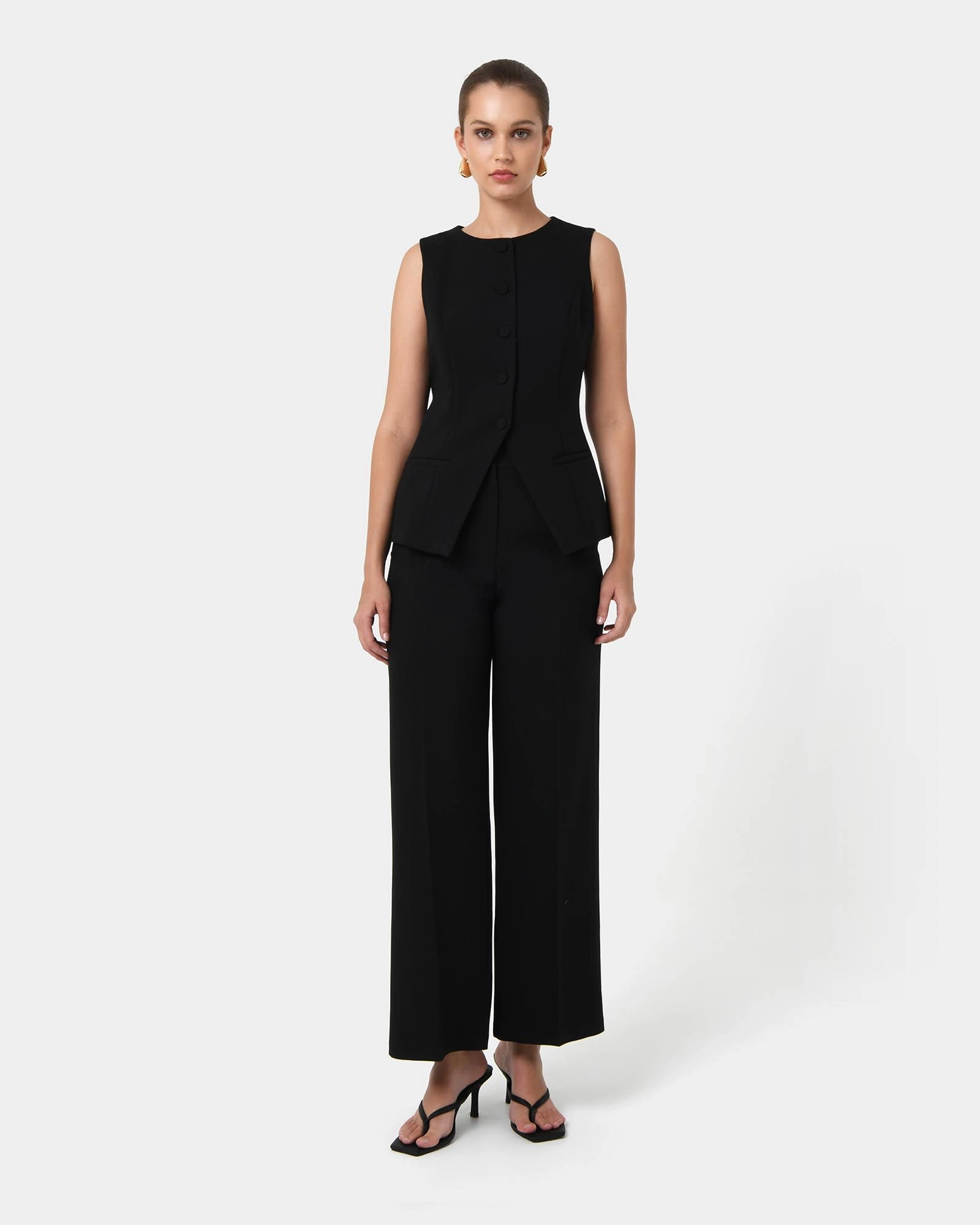 Forcast Clothing - Nikki Longline Vest
