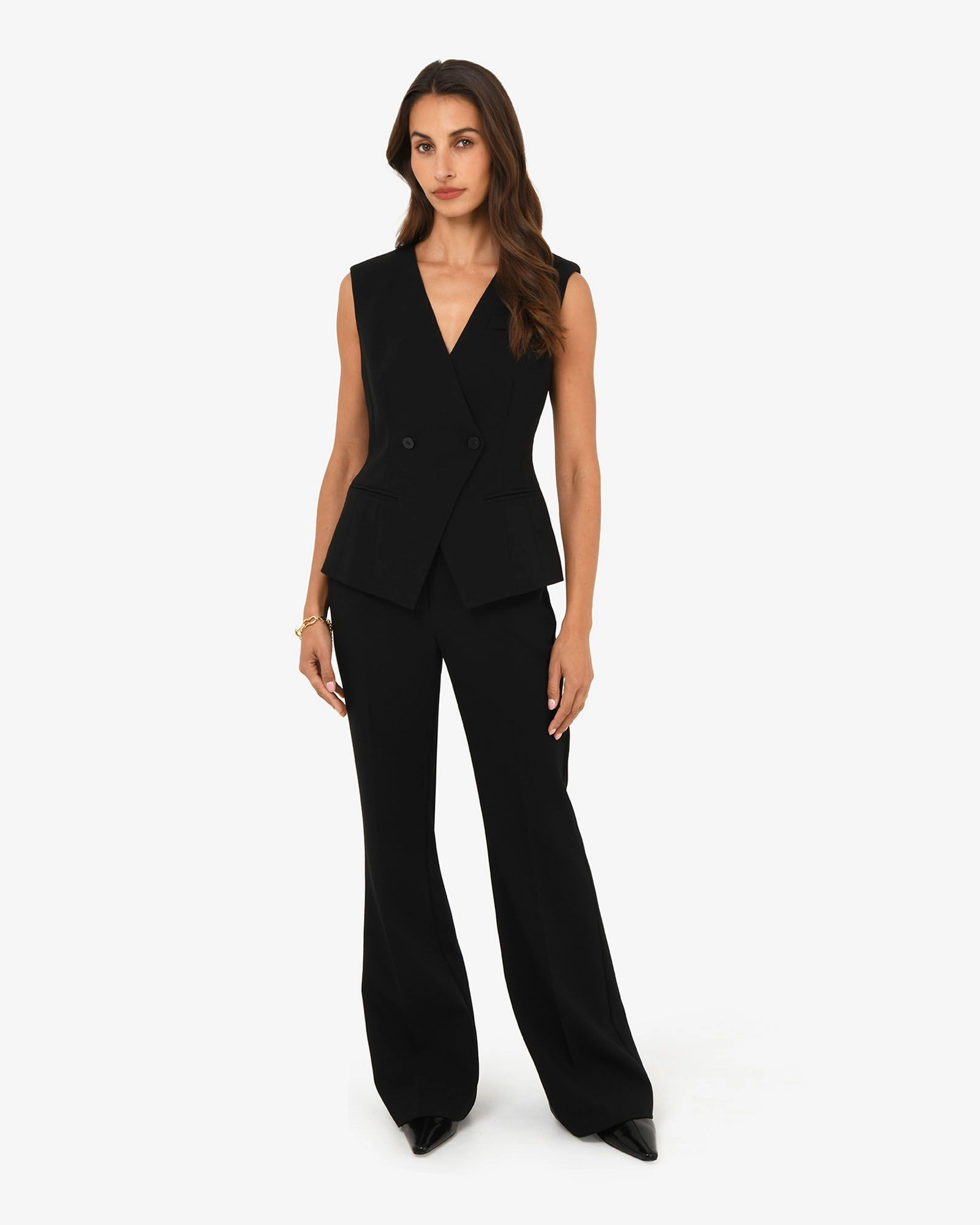 Forcast Clothing - Nikki Collarless Vest