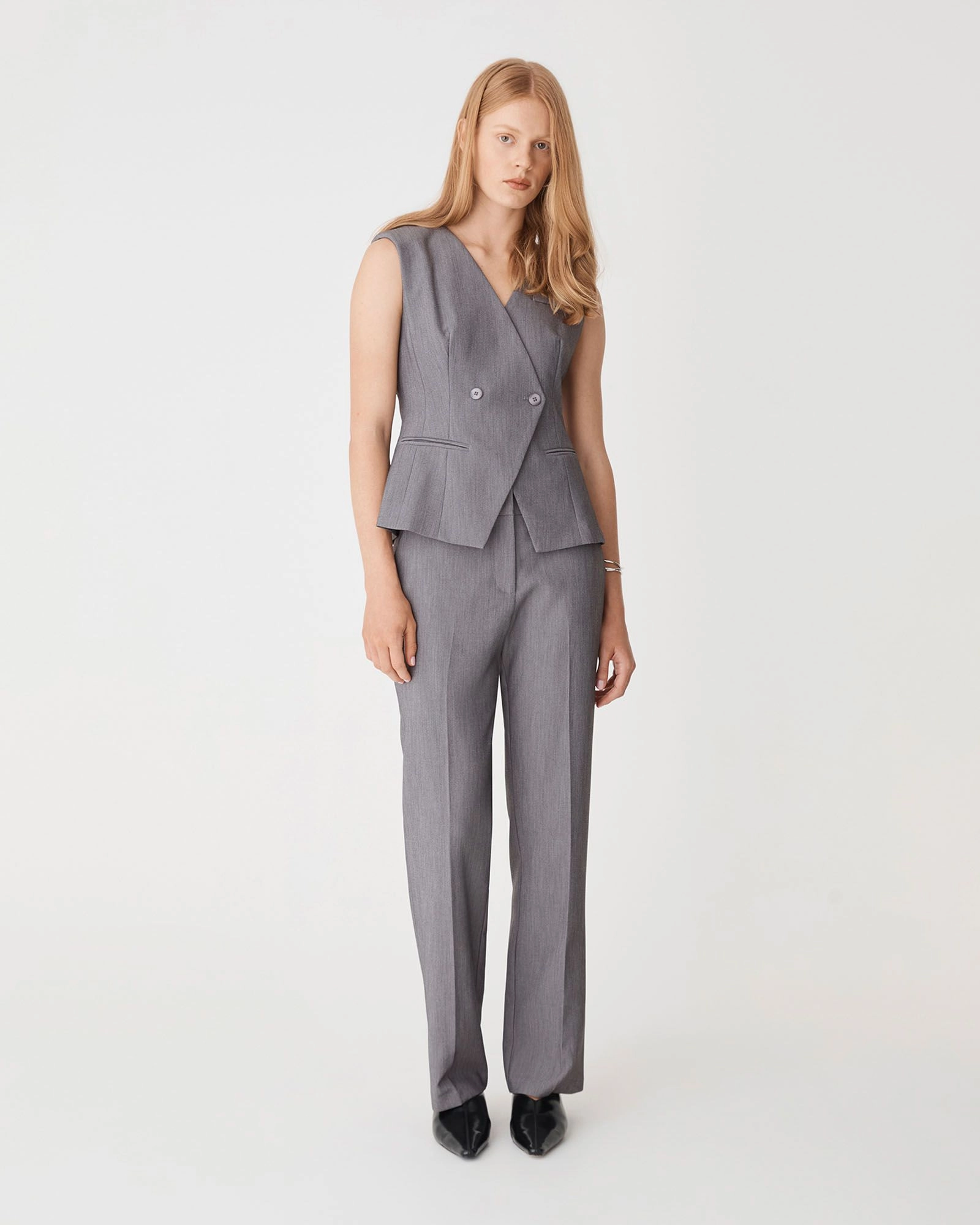 Forcast Clothing - Nikki Collarless Vest