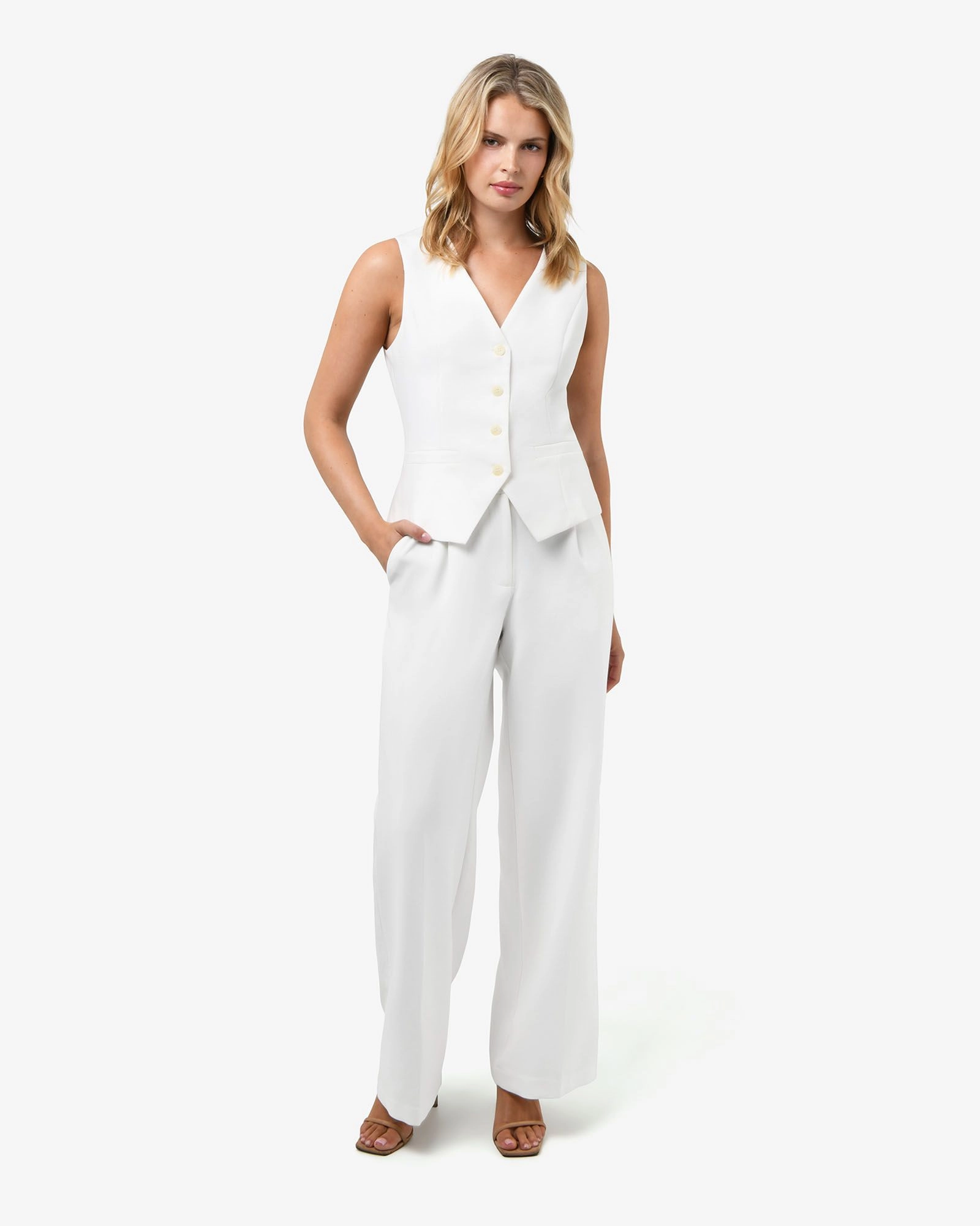 Forcast Clothing - Nikki Tailored Waistcoat