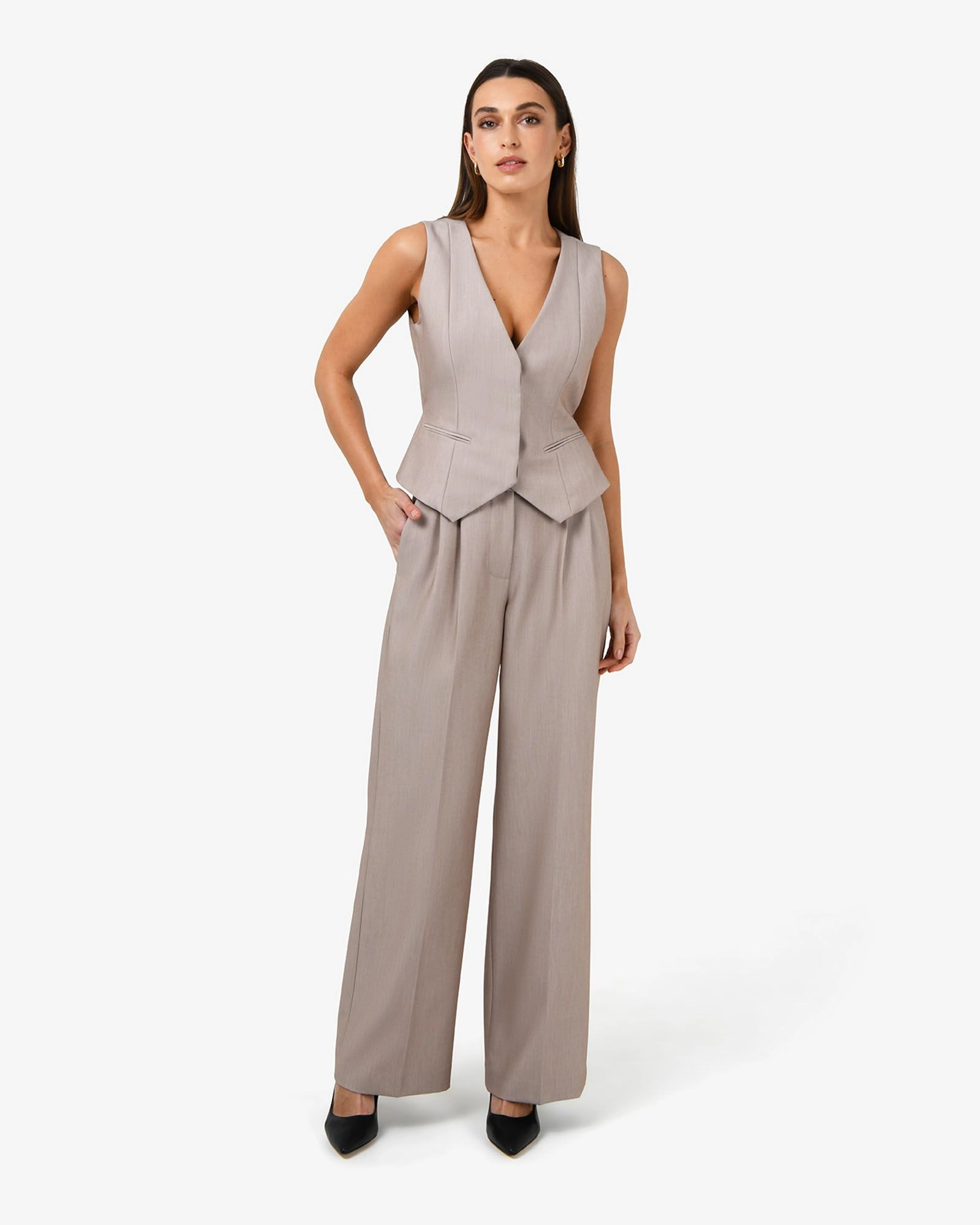 Forcast Clothing - Fitzroy Belted Vest