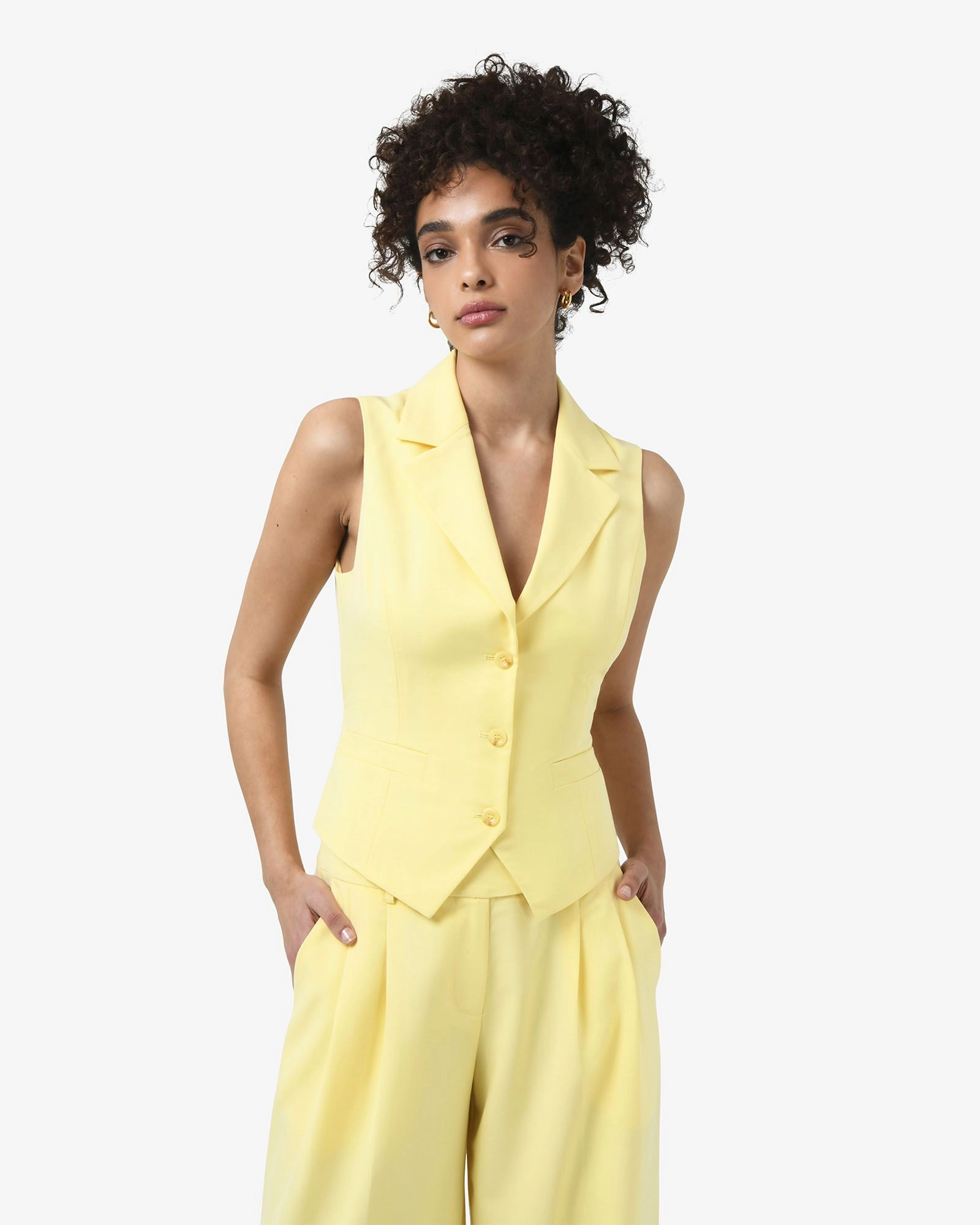 Forcast Clothing - Amera Collared Vest