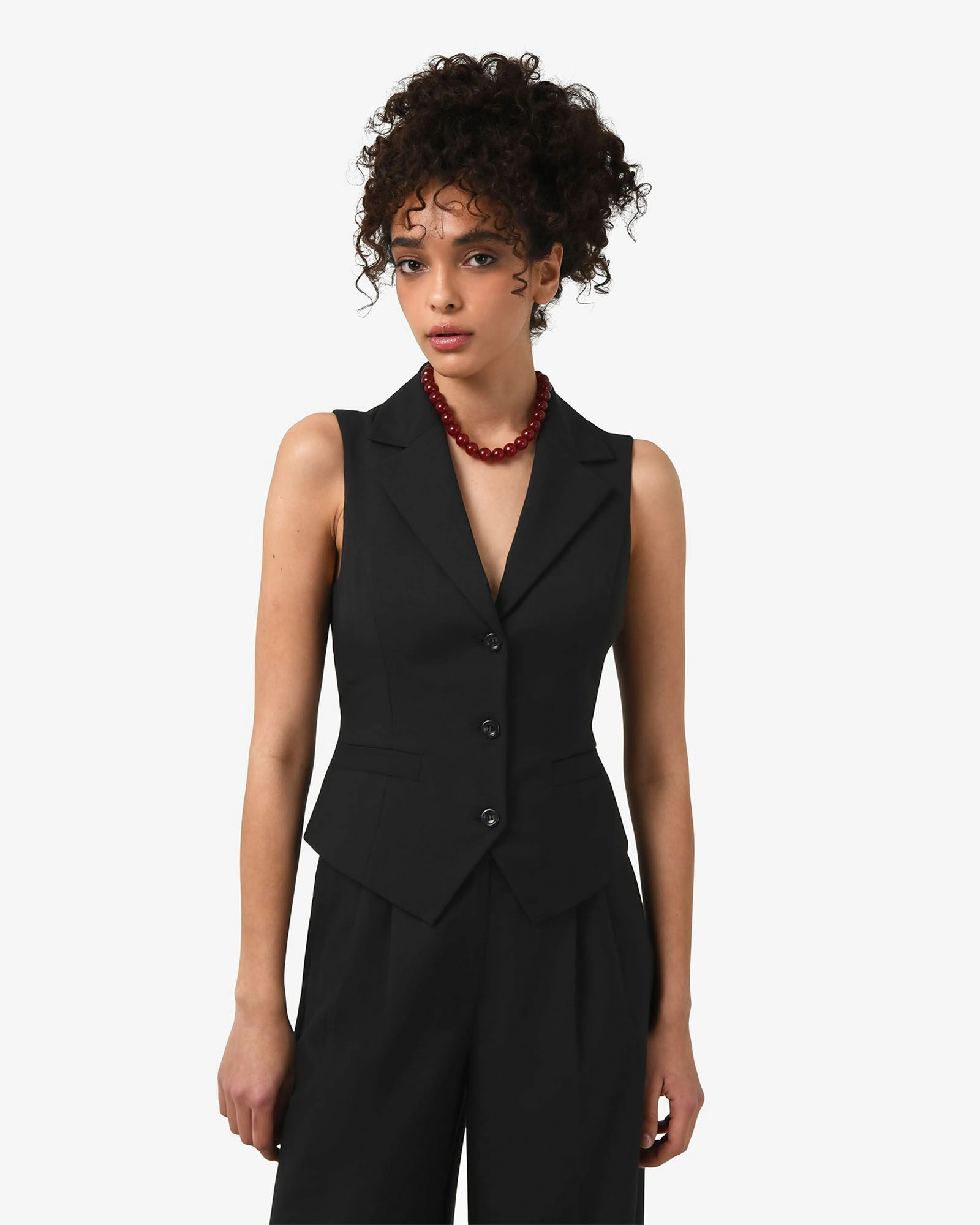 Forcast Clothing - Amera Collared Vest