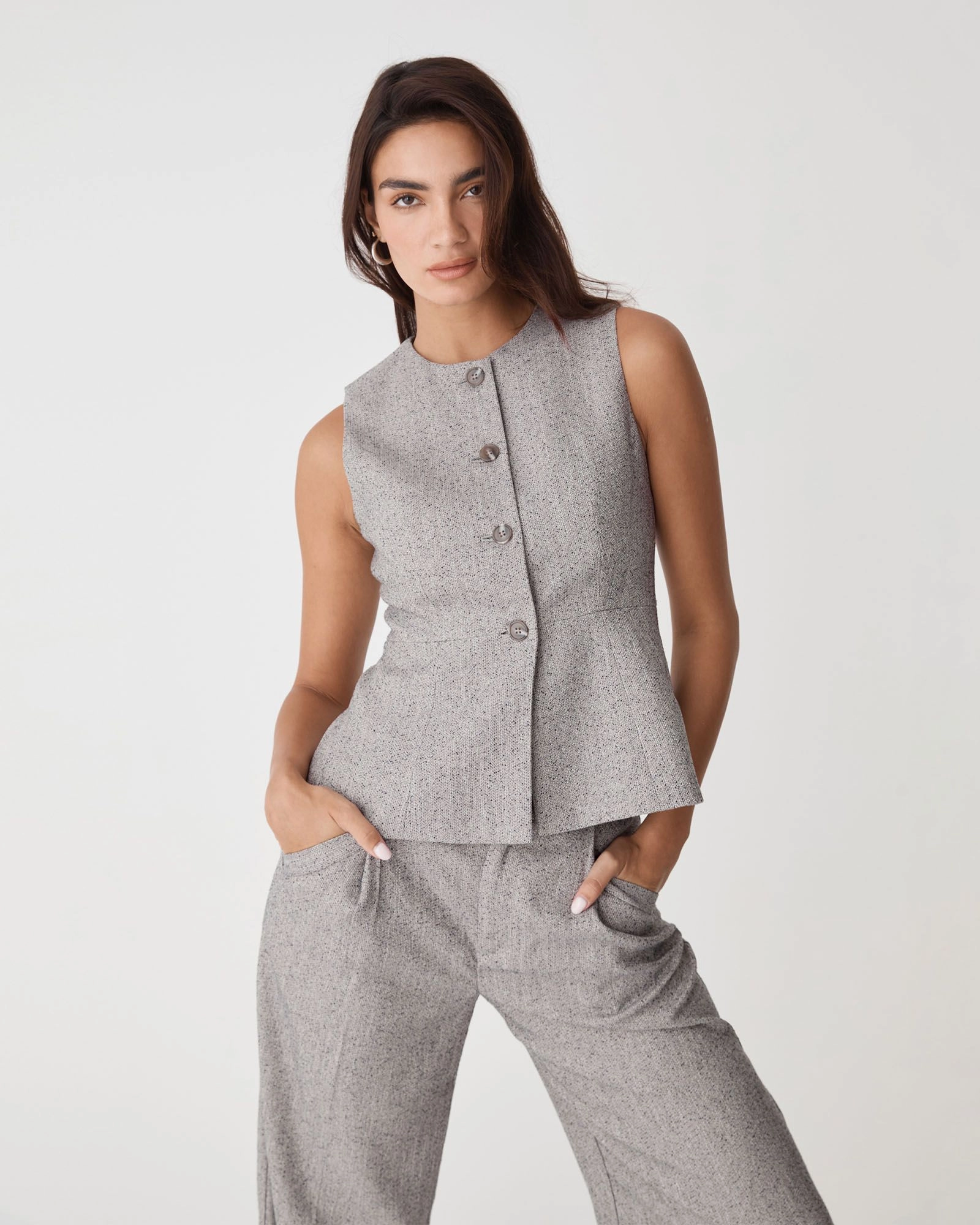 Forcast Clothing - Nevada Herringbone Vest