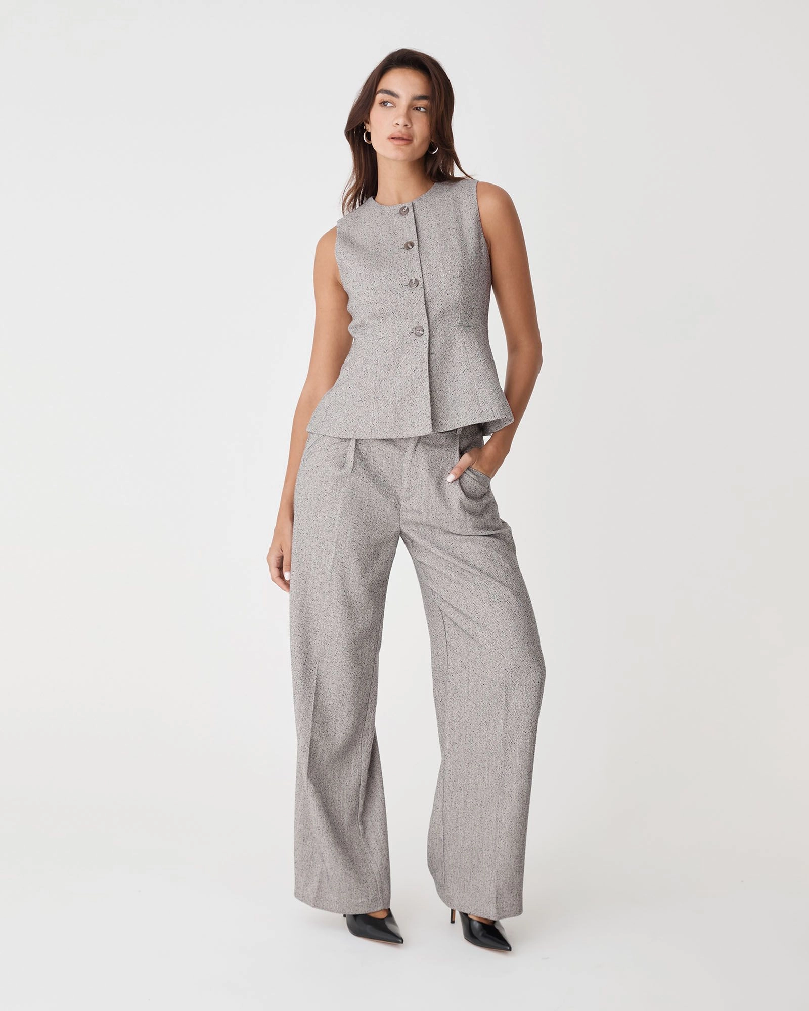 Forcast Clothing - Nevada Herringbone Vest