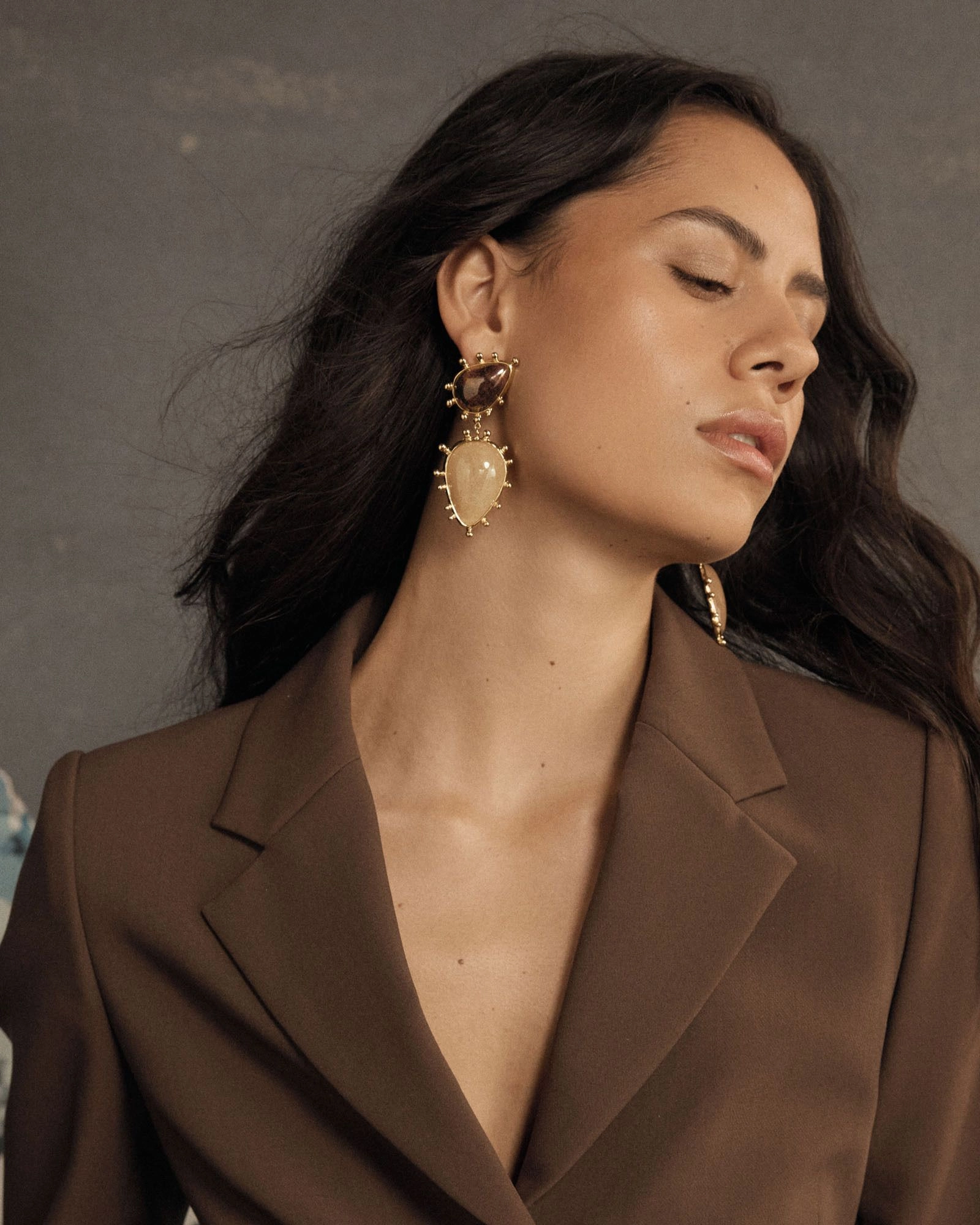 Forcast Accessories - Terra Stone Earrings