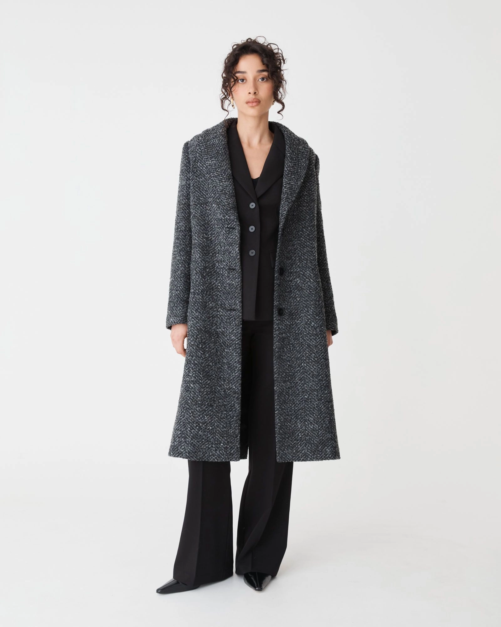 Forcast Clothing - Rory Shawl Collar Coat