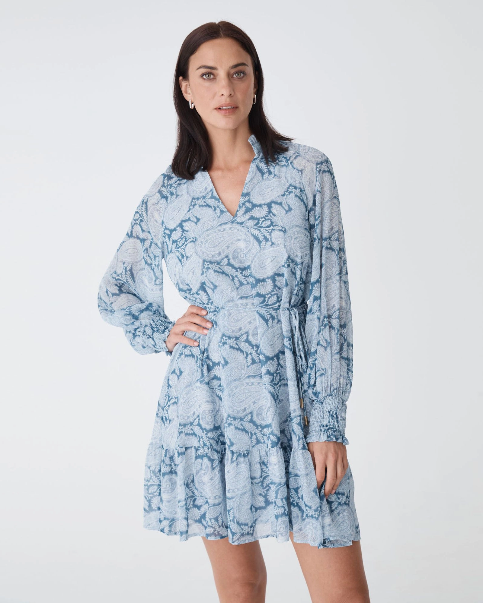 Forcast Clothing - Angie Long Sleeve Dress