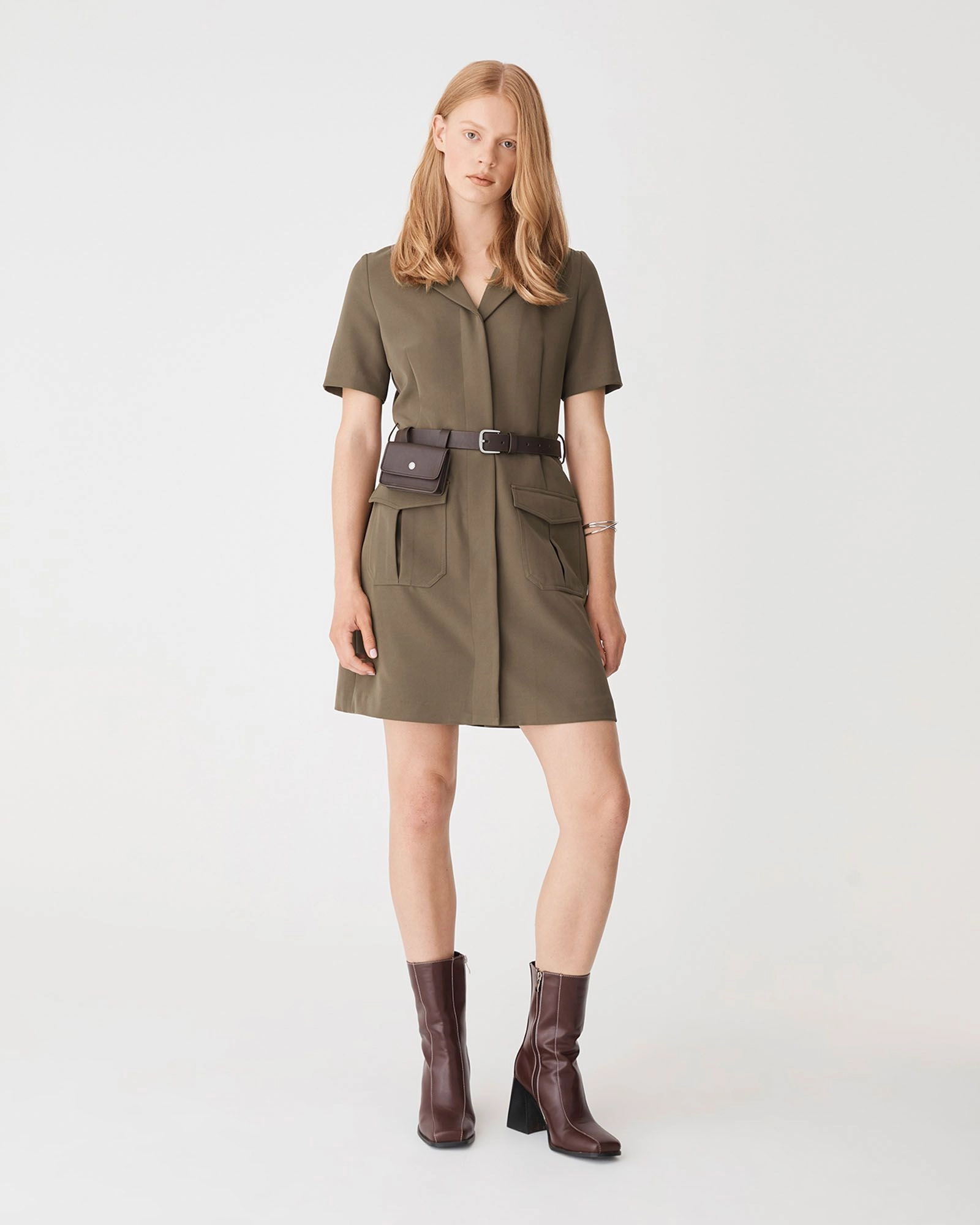 Forcast Clothing - Stevie Utility Mini Dress