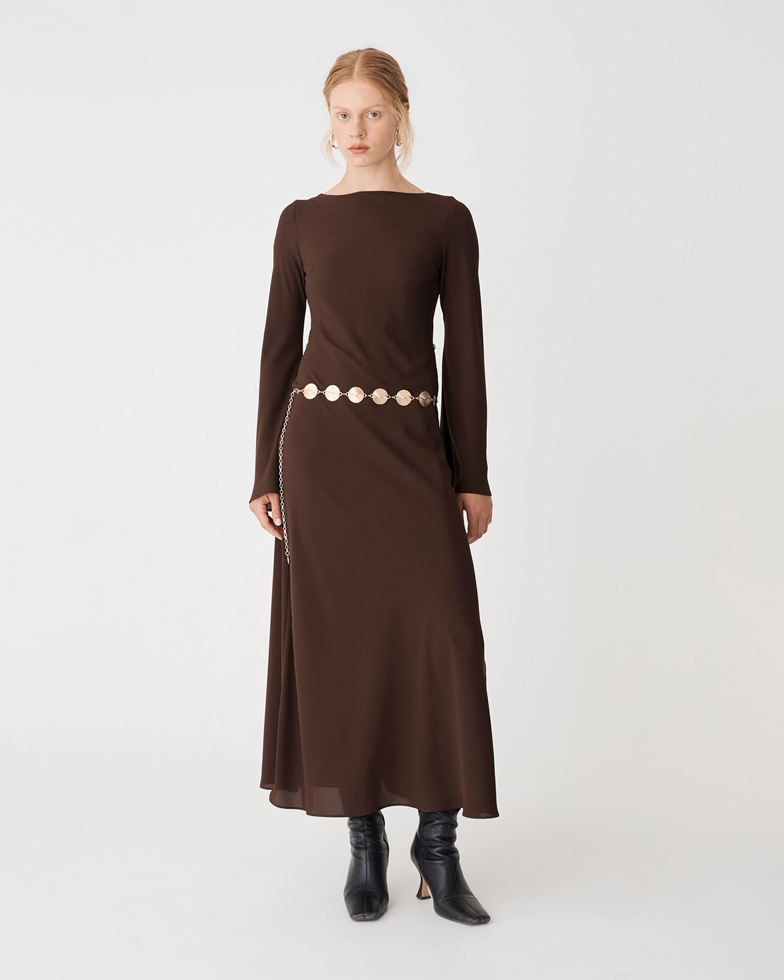 Forcast Clothing - Quinn Bias Tie Waist Dress