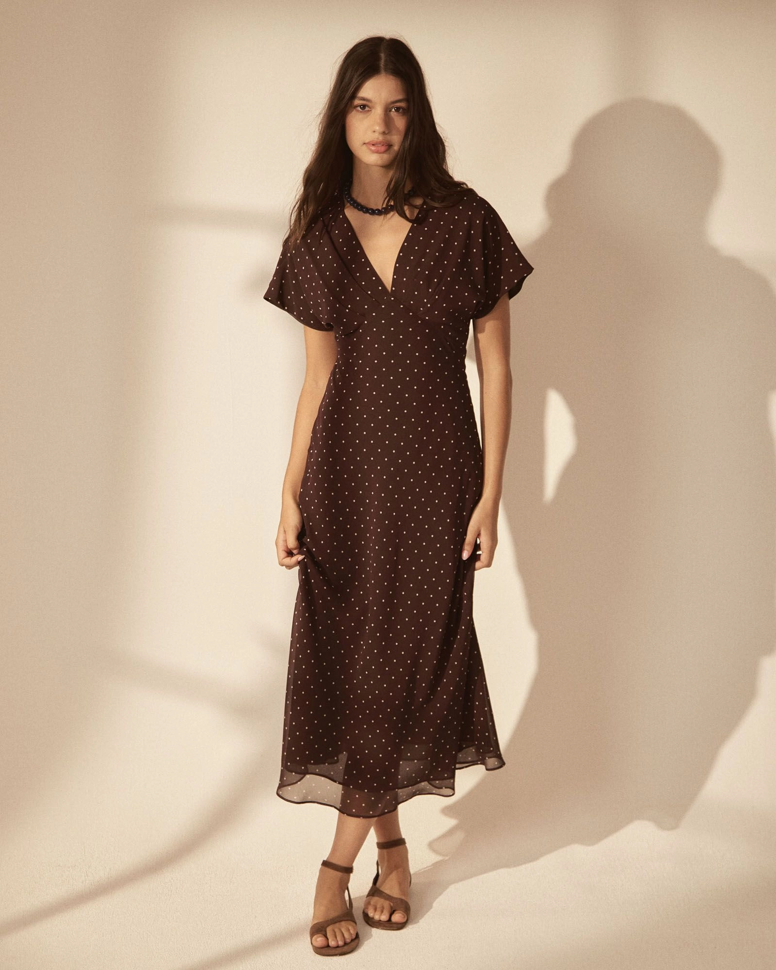 Forcast Clothing - Elise V-Neck Bias Dress