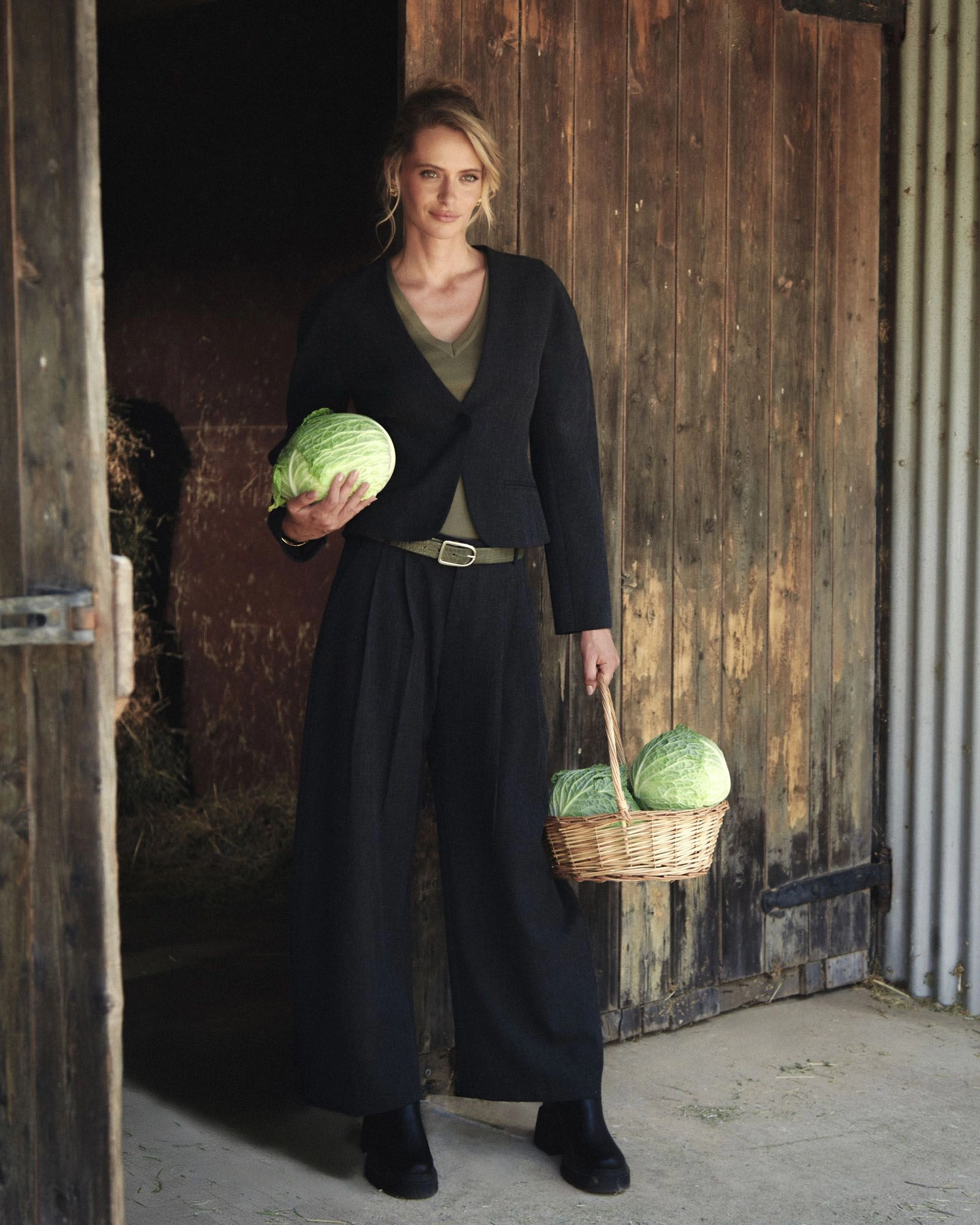 Forcast Clothing - Pippa Rounded Shoulder Blazer