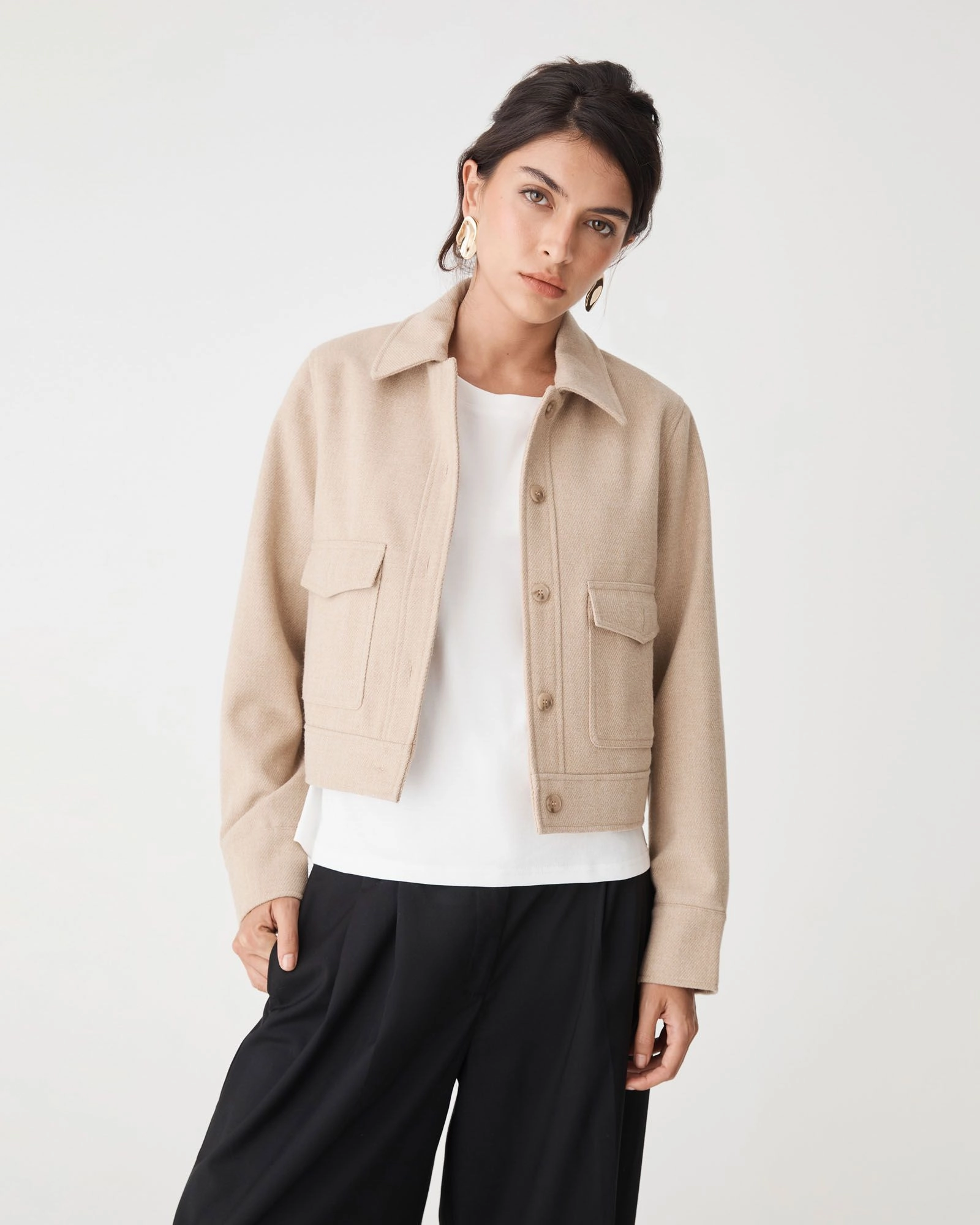 Forcast Clothing - Holland Cropped Jacket